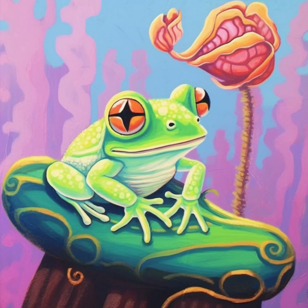 Trippy Frog No. 2