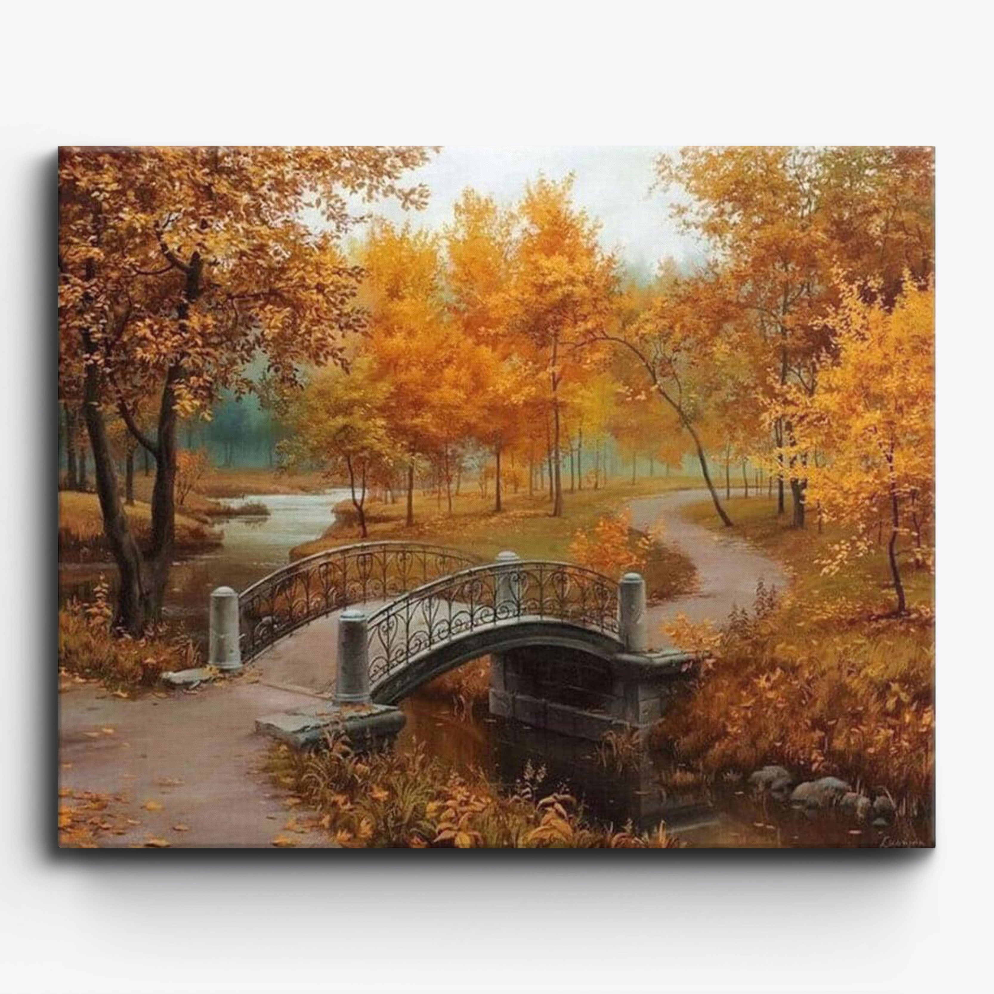 Autumn Bridge No Frame