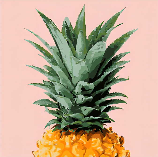 Pineapple Abstract Mini Kit