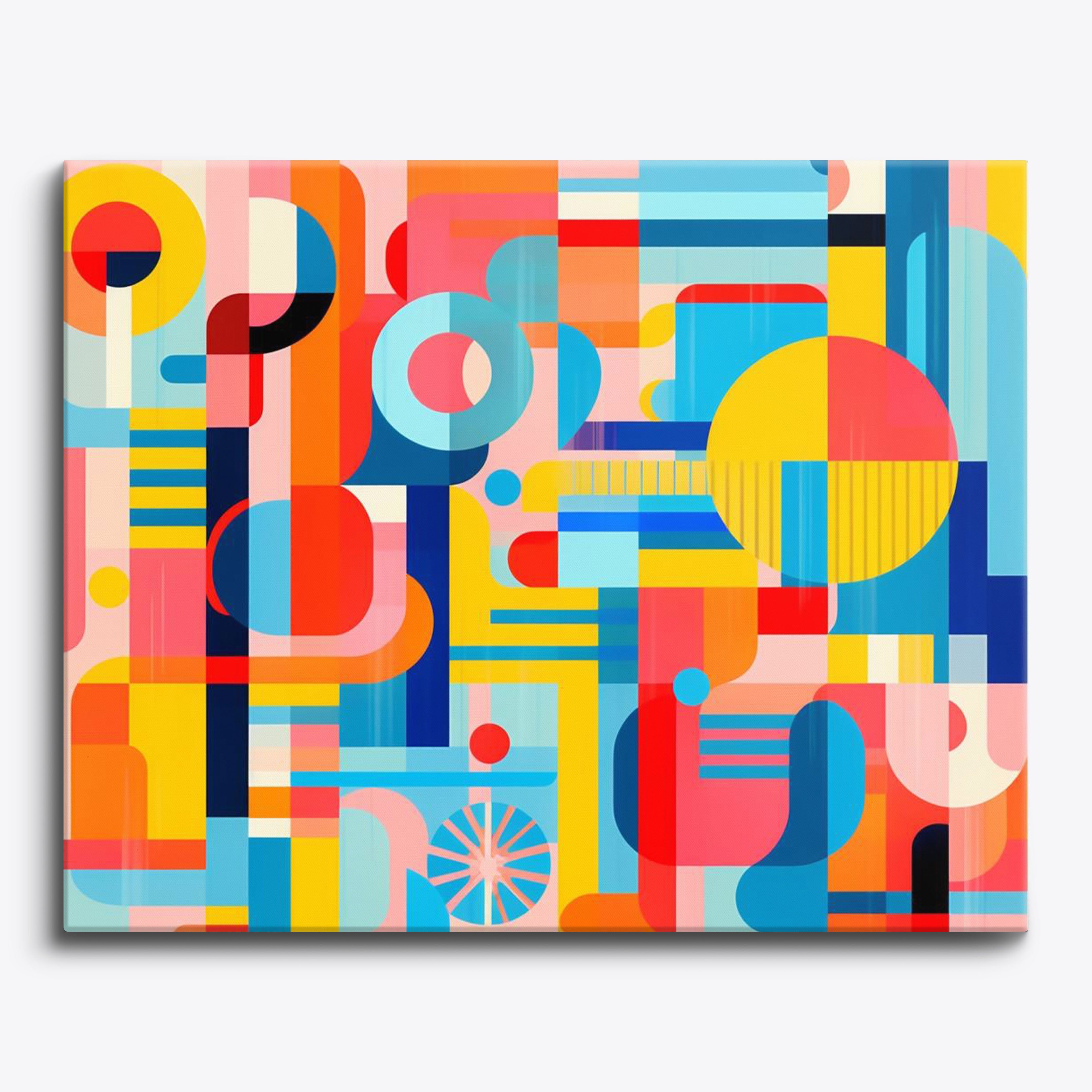 Abstract Puzzles No Frame / 24 colors