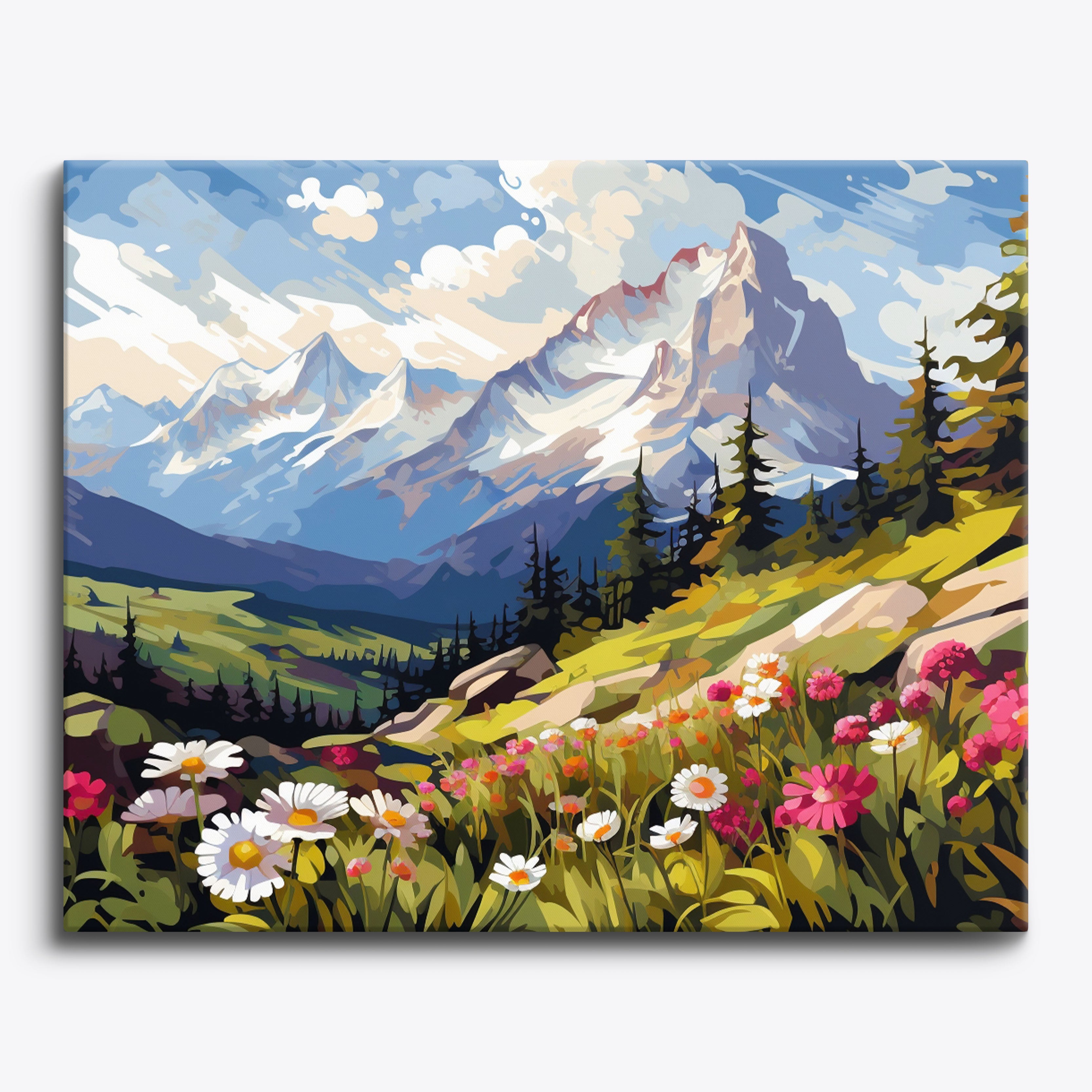 Alpine Blossoms No Frame / 24 colors