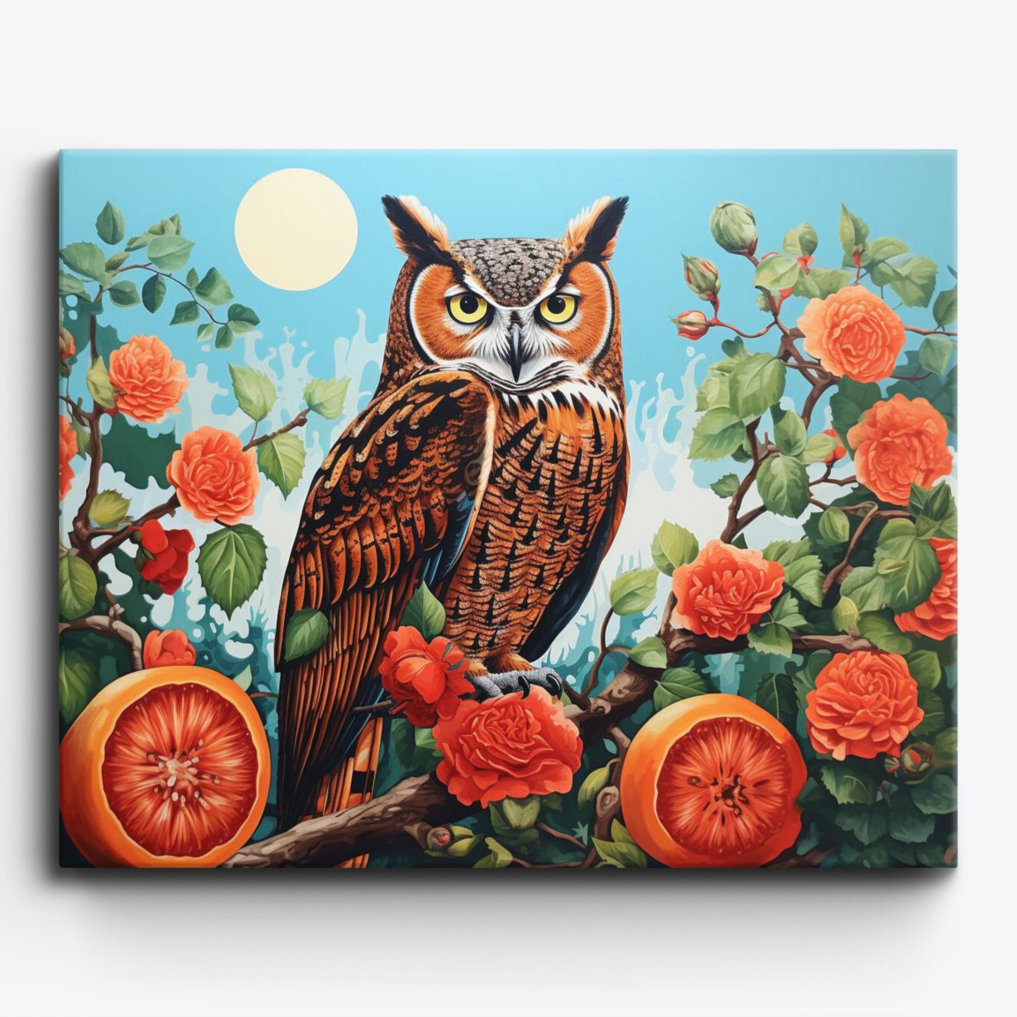 Fruitful Owl No Frame