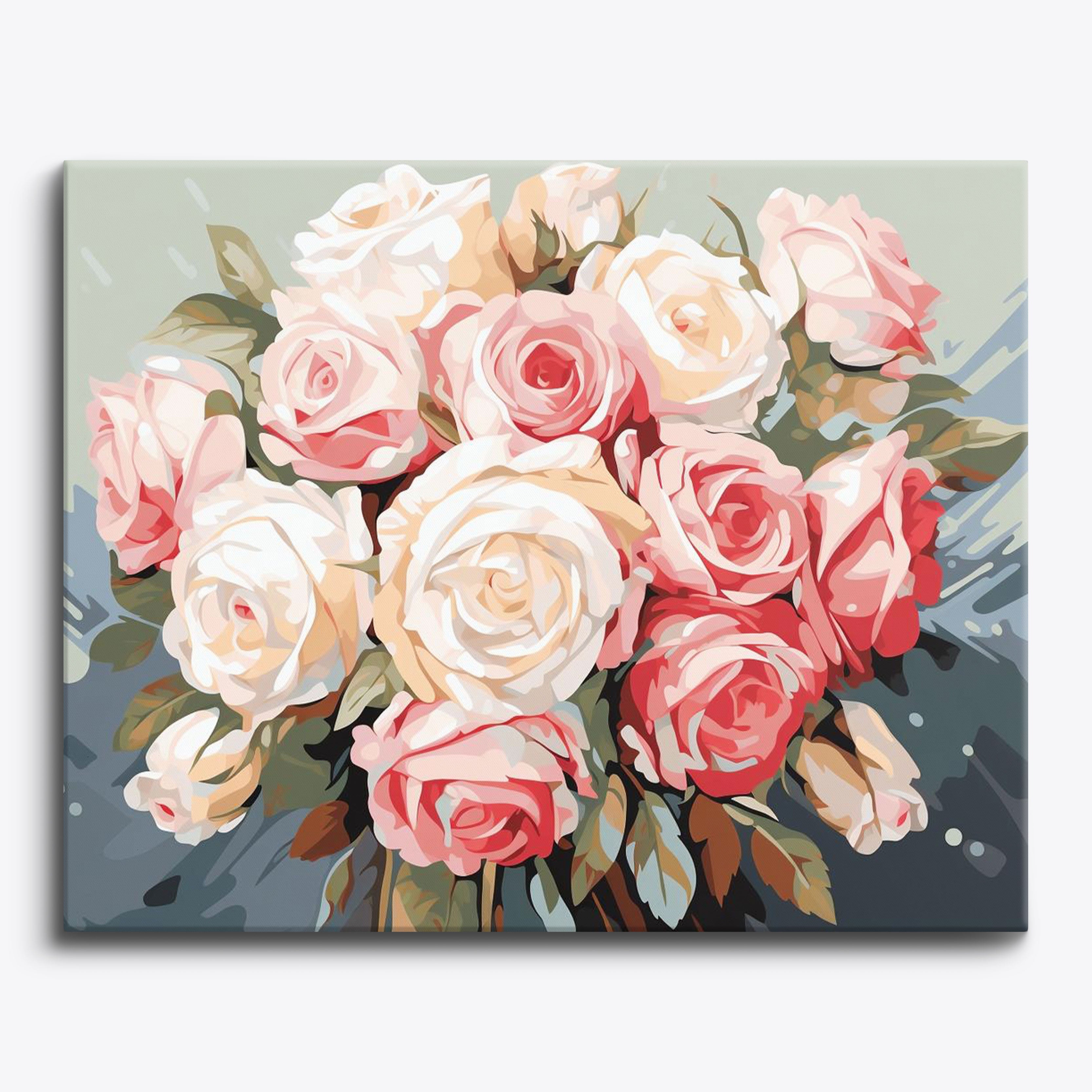 Blissful Roses No Frame / 24 colors