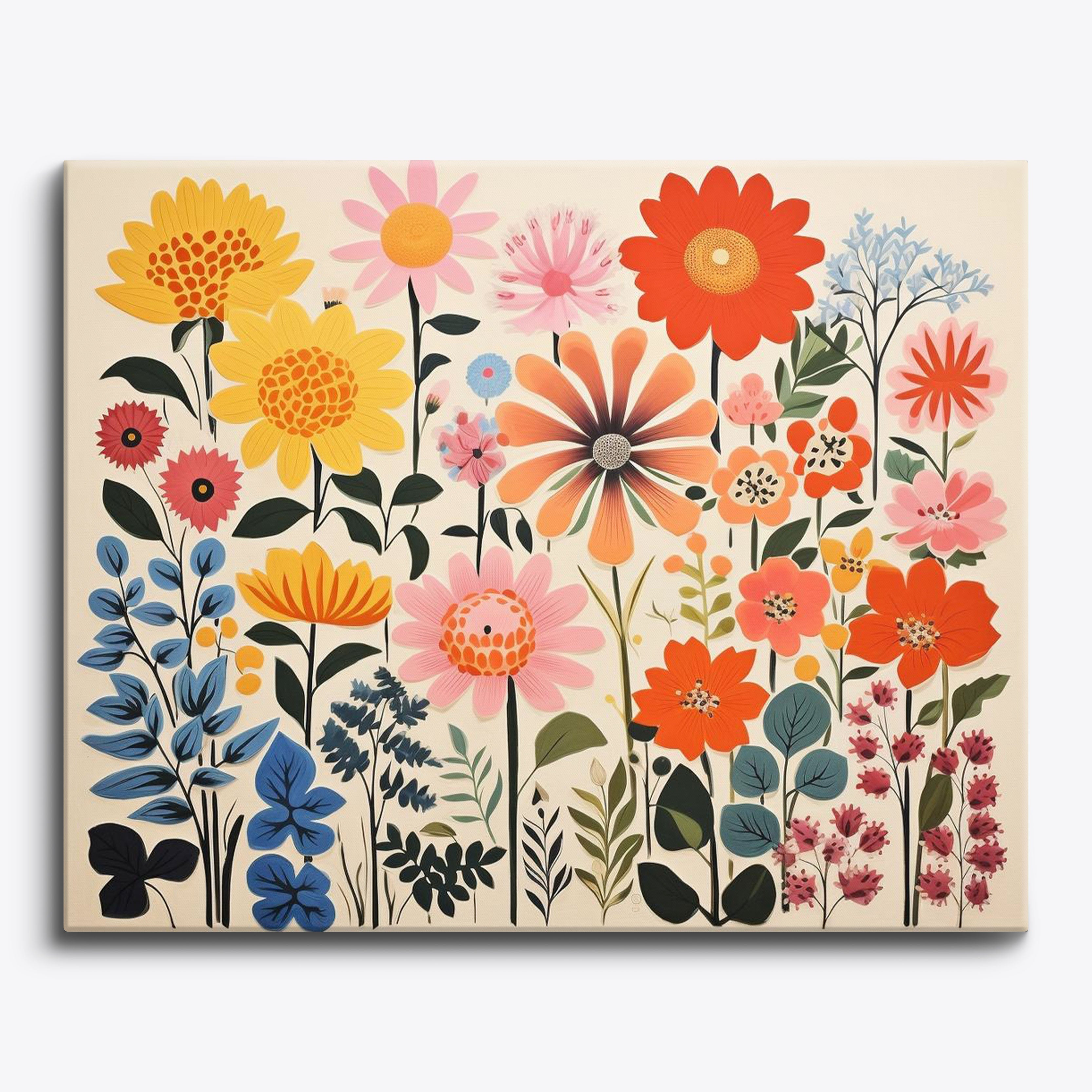 Kids Paint by Numbers - Flower Patch – The Sensory Shop NY