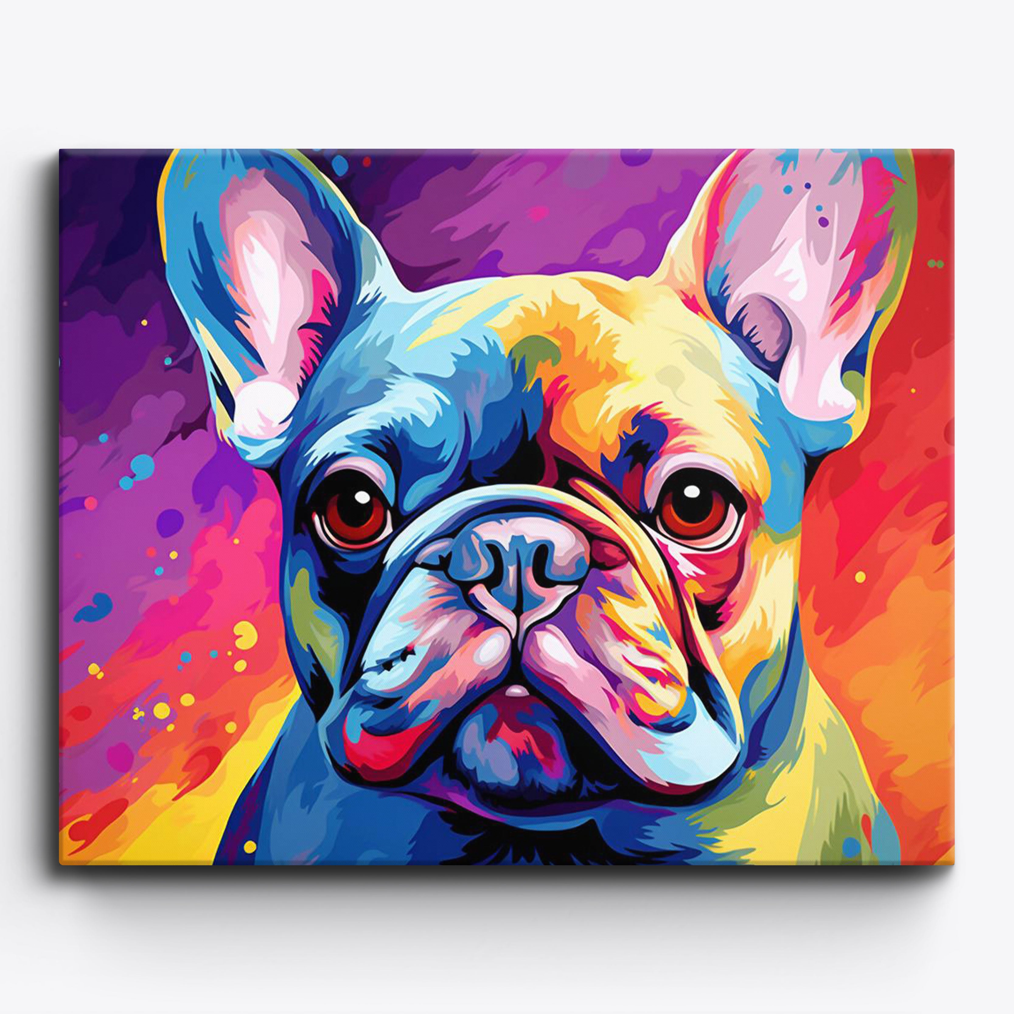Lounge Pup' Paint by Numbers Kit | Vibrant Canine Craft