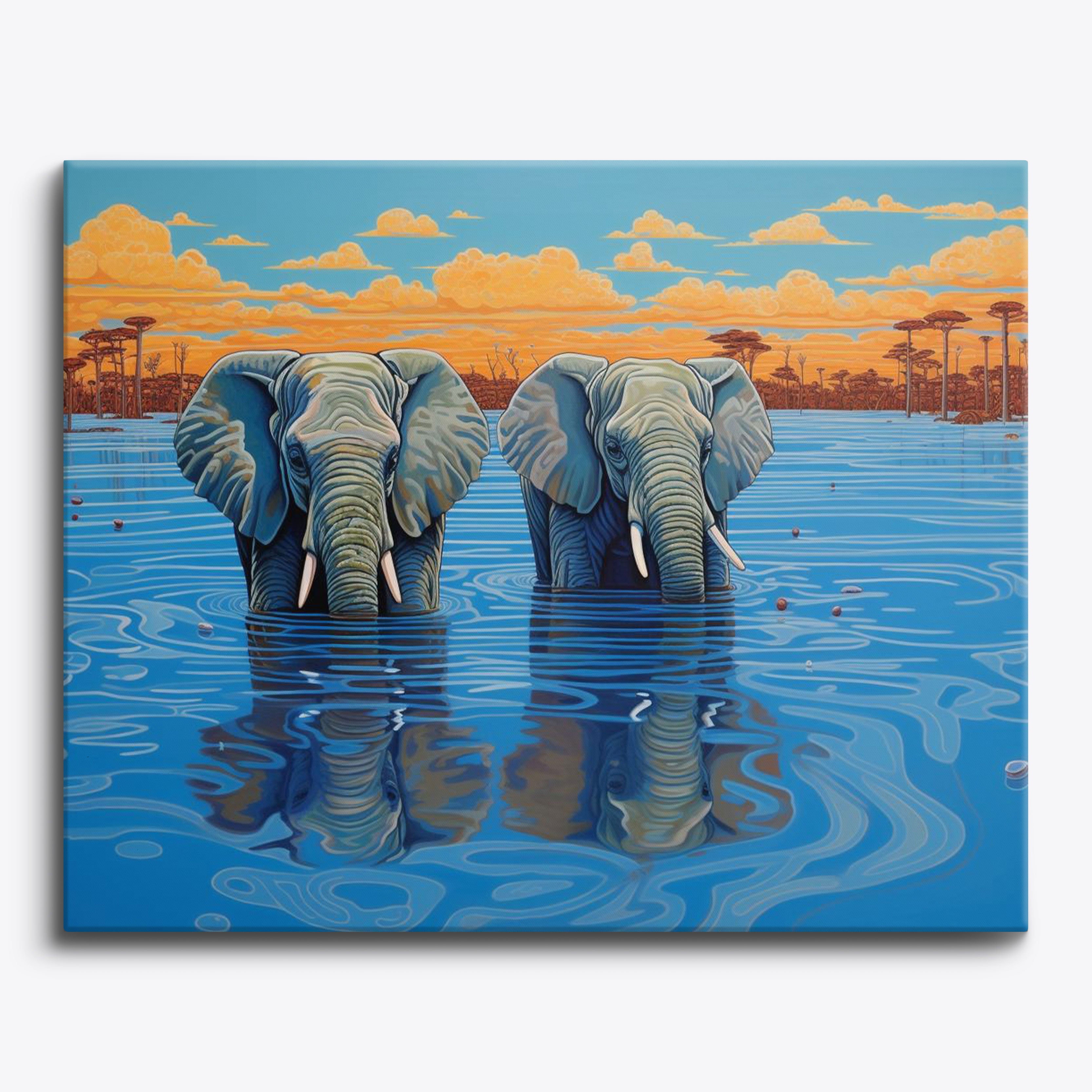 Elephant Dreams No Frame / 24 colors