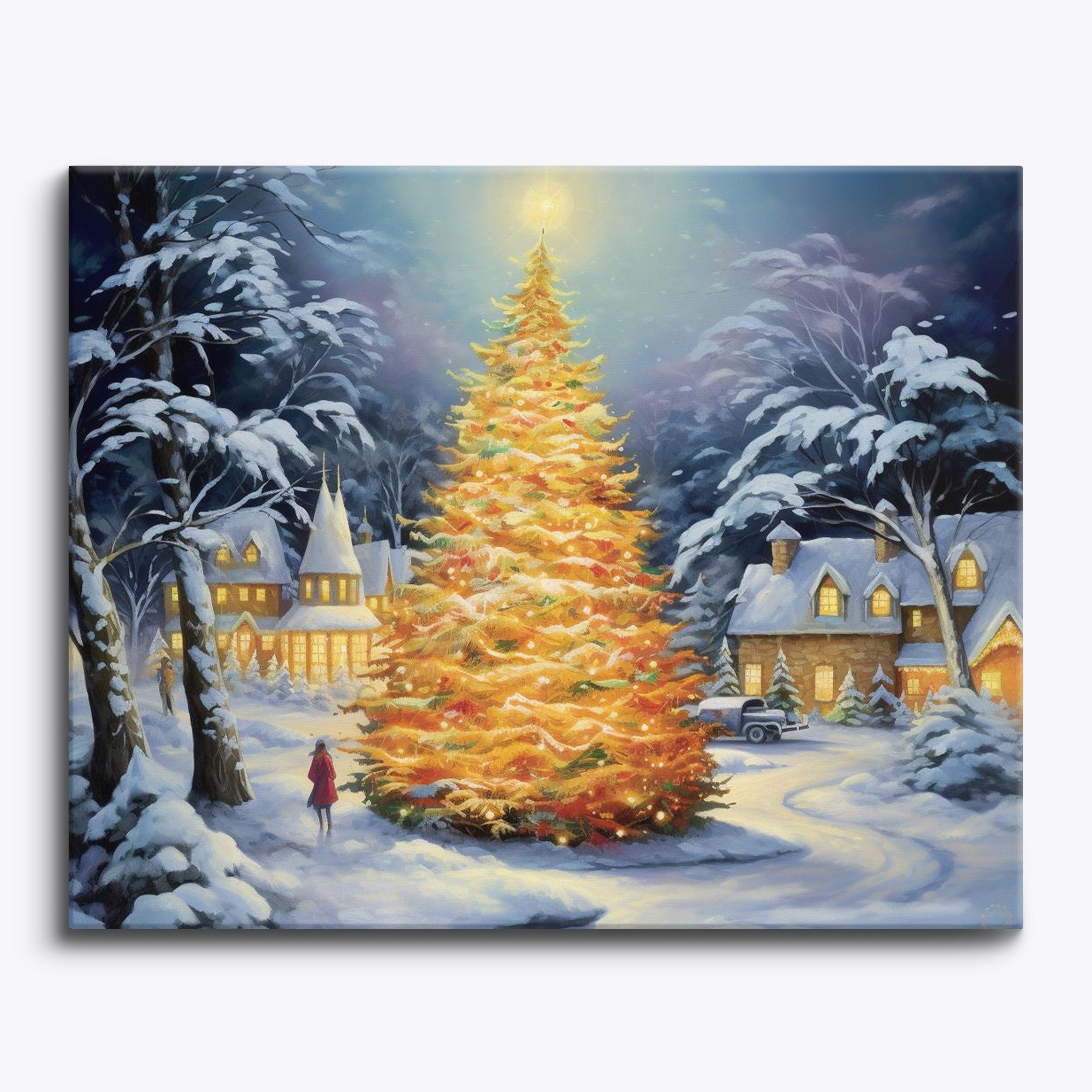 Enchanted Christmas Tree No Frame