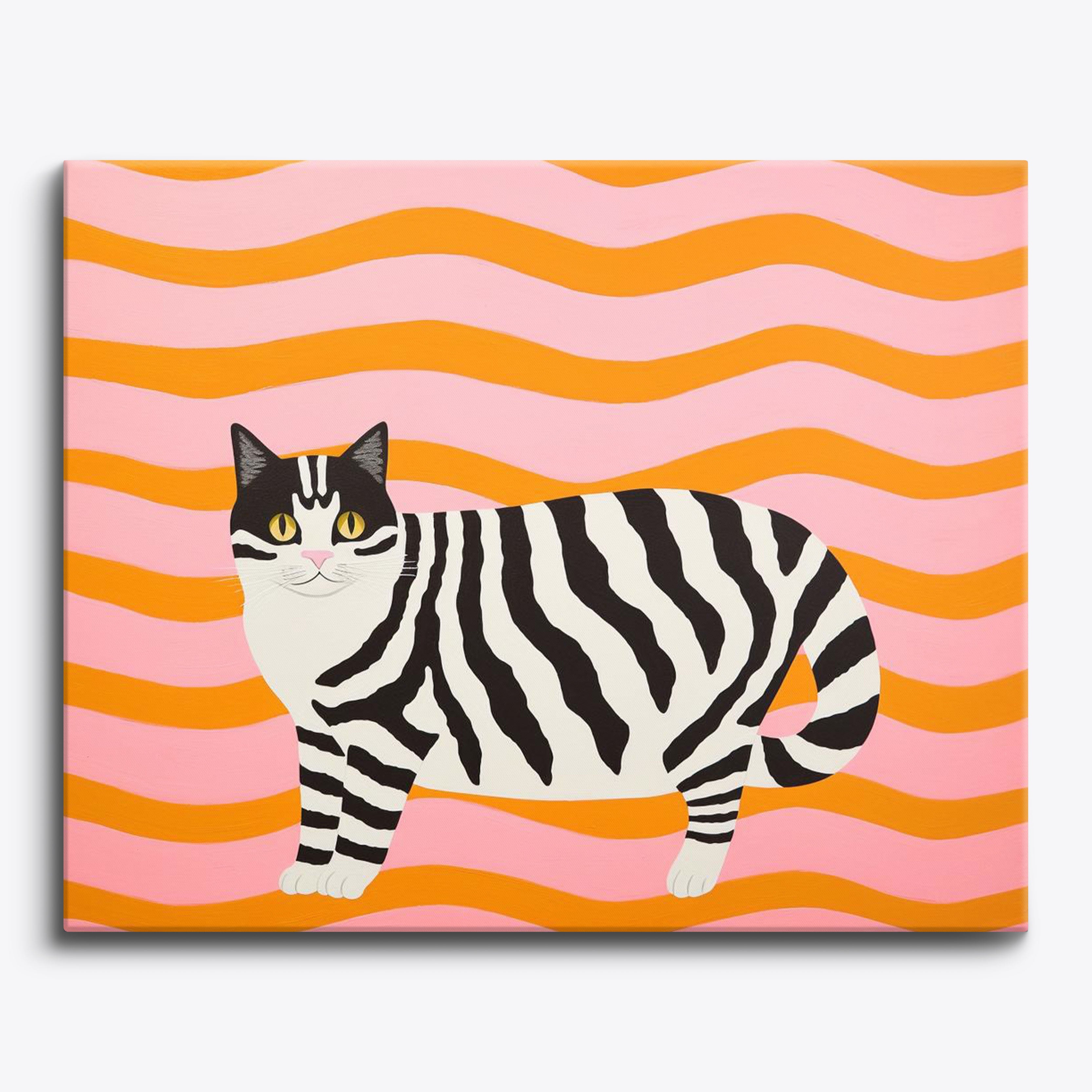 Feline Illusion No Frame / 24 colors