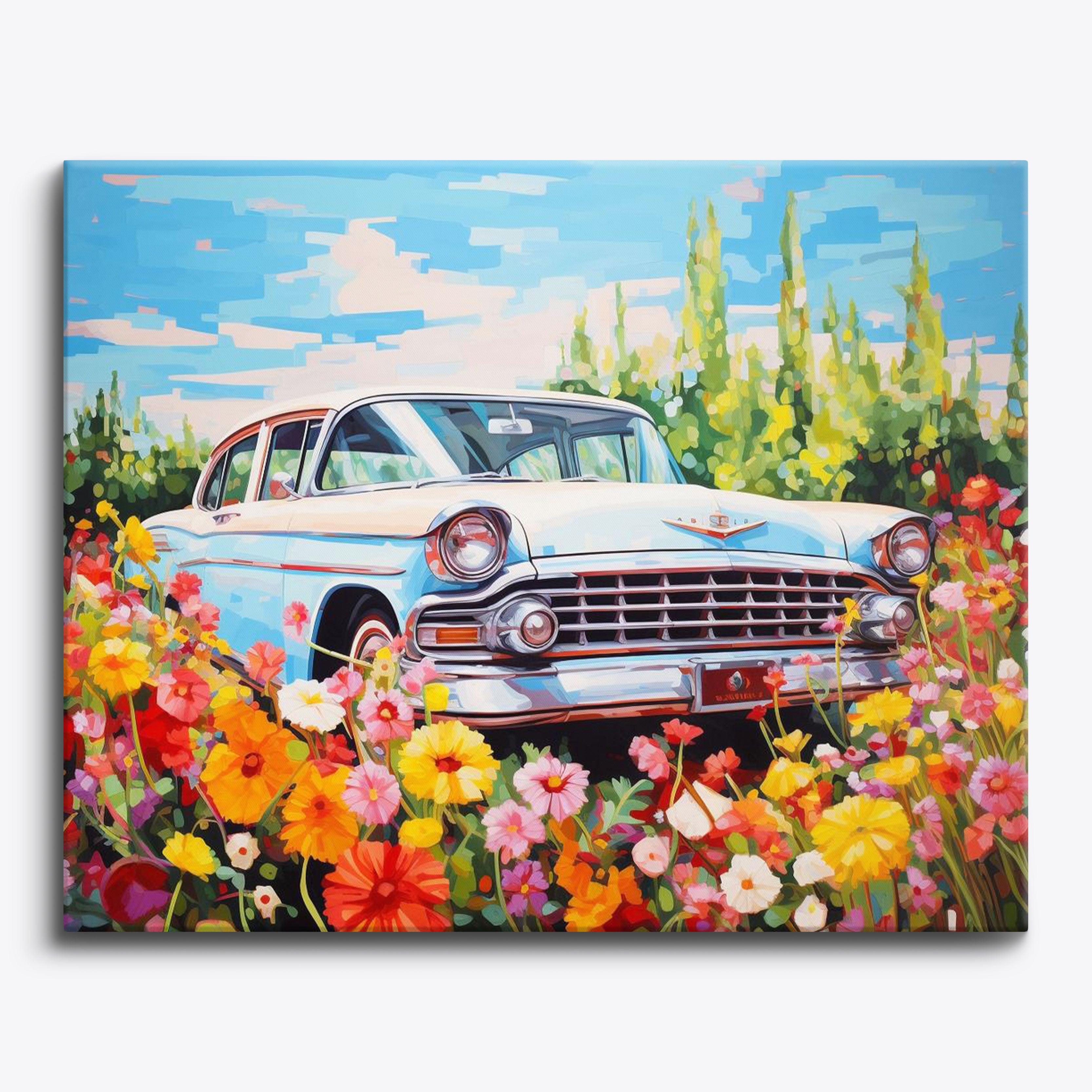 Floral Tailpipe No Frame / 24 colors
