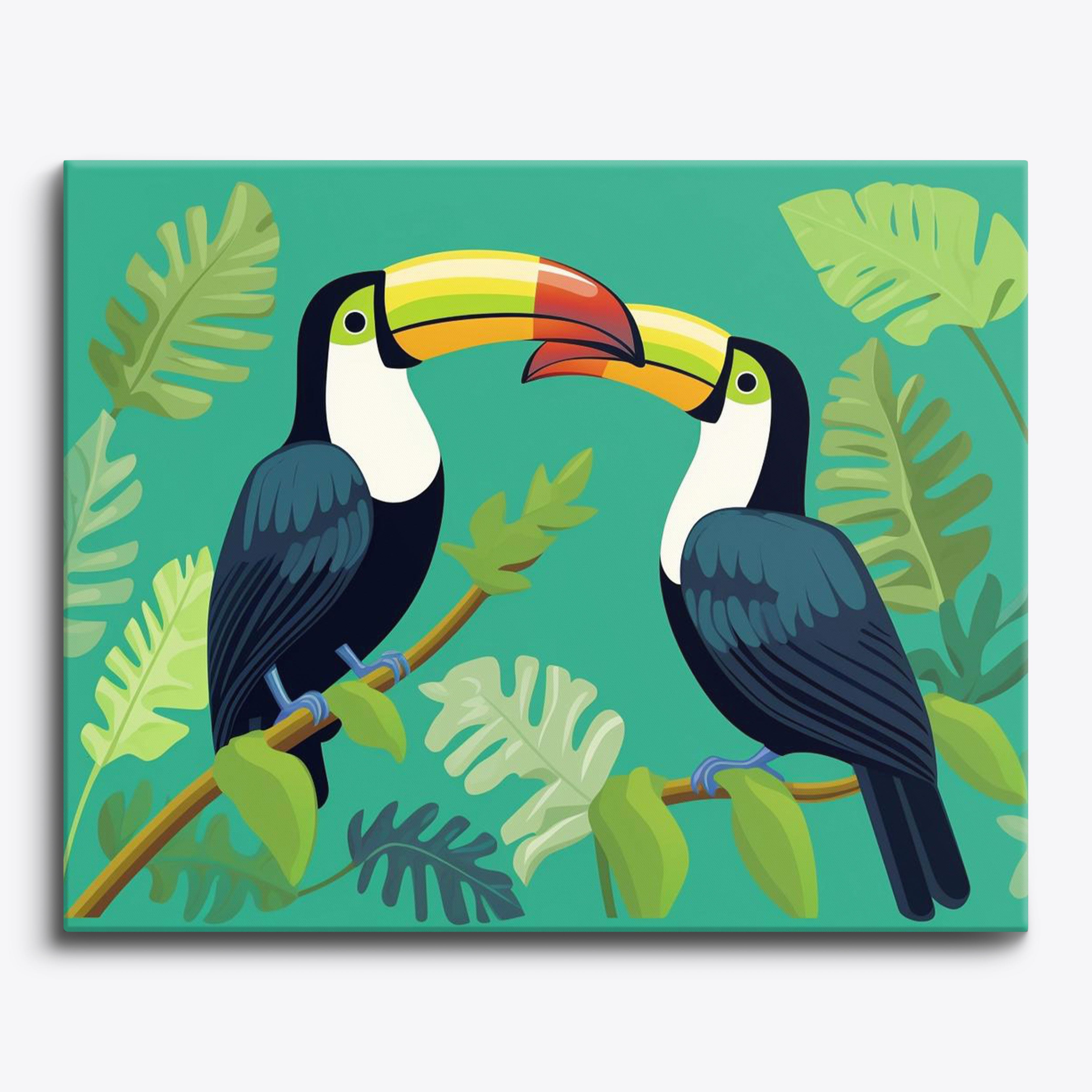 Folklore Toucan No Frame / 24 colors