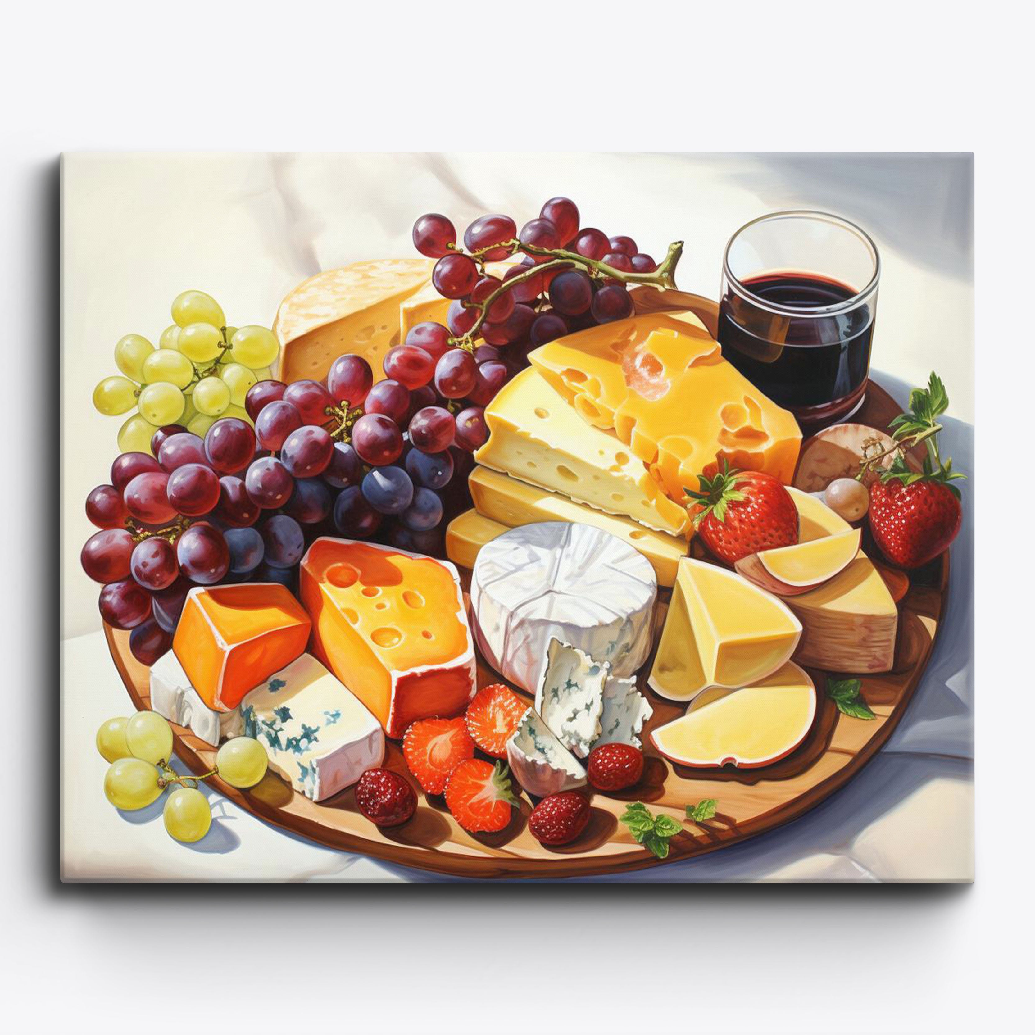 Gourmet Cheese Plate No Frame