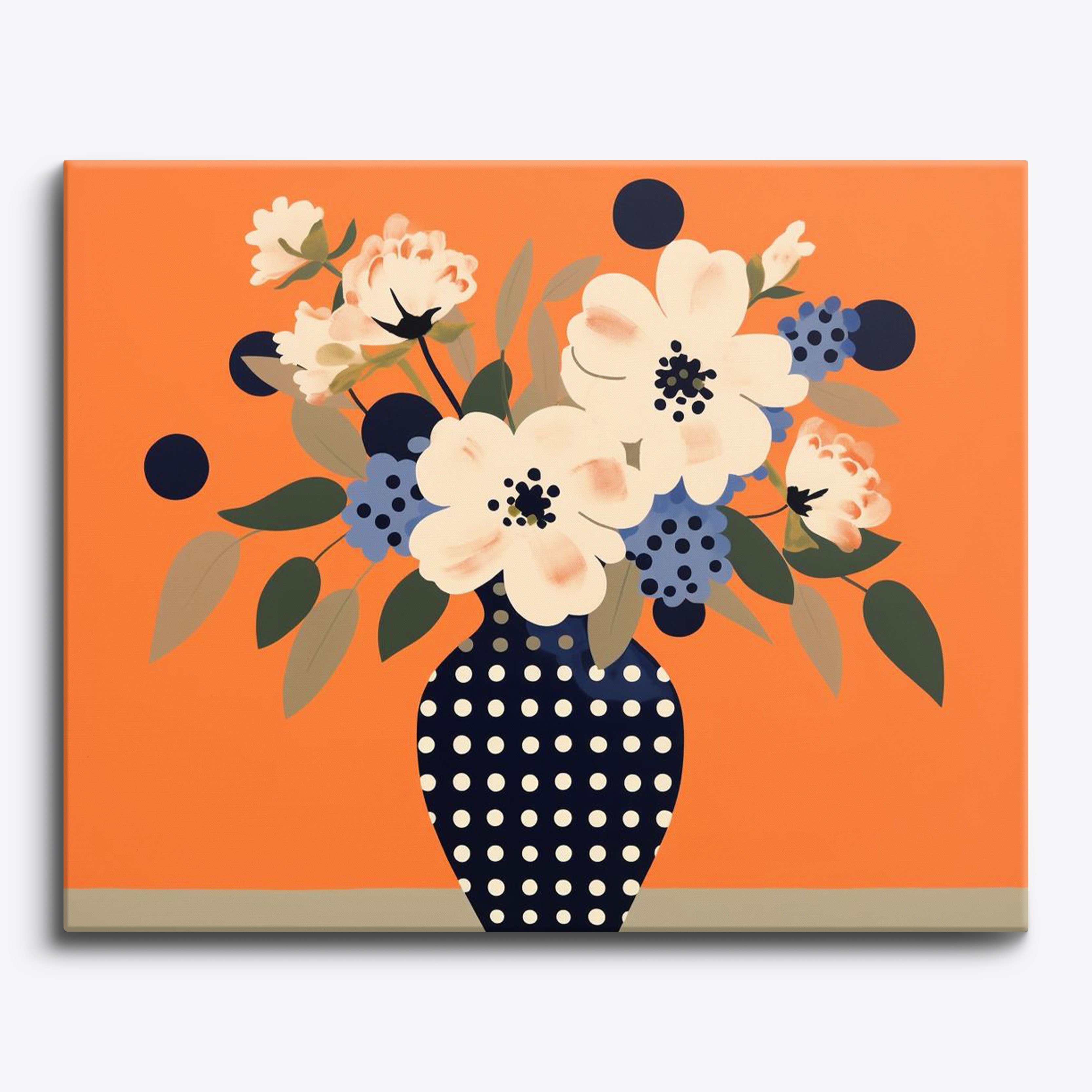 Graphic Blooms No Frame / 24 colors