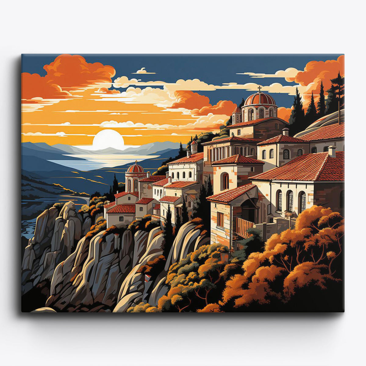 Acrylic Paint Kit - Greek Greece
