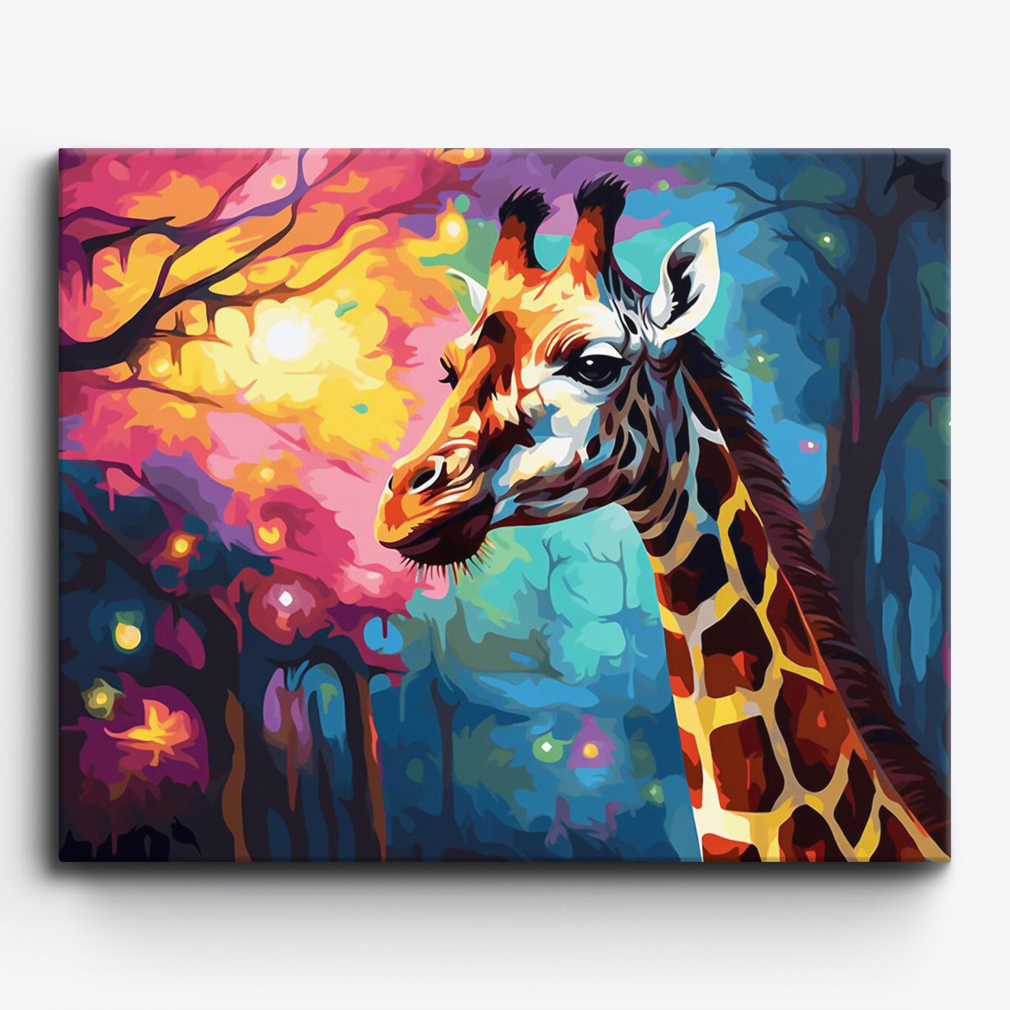 Illuminated Heights Giraffe No Frame