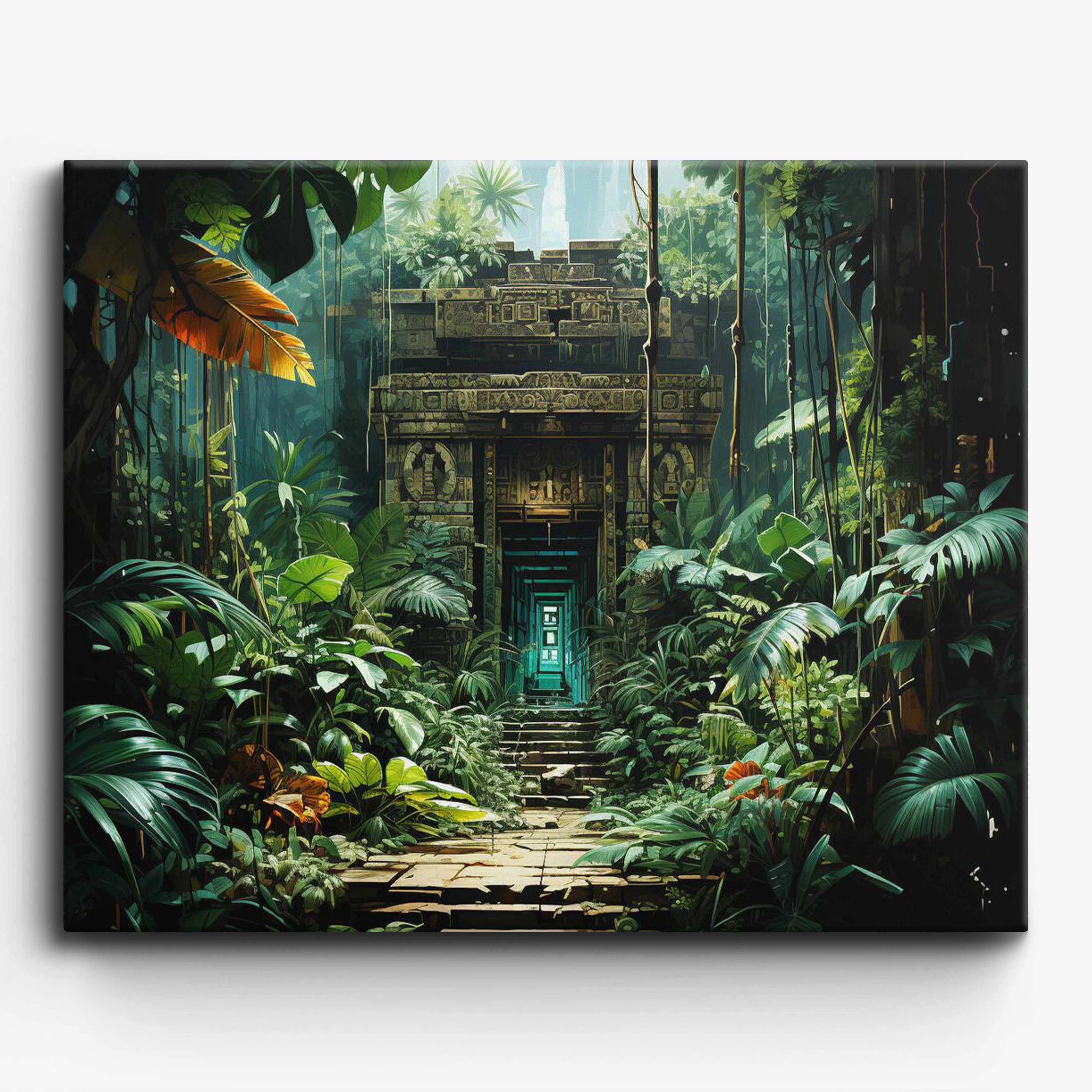 Jungle Temple No Frame