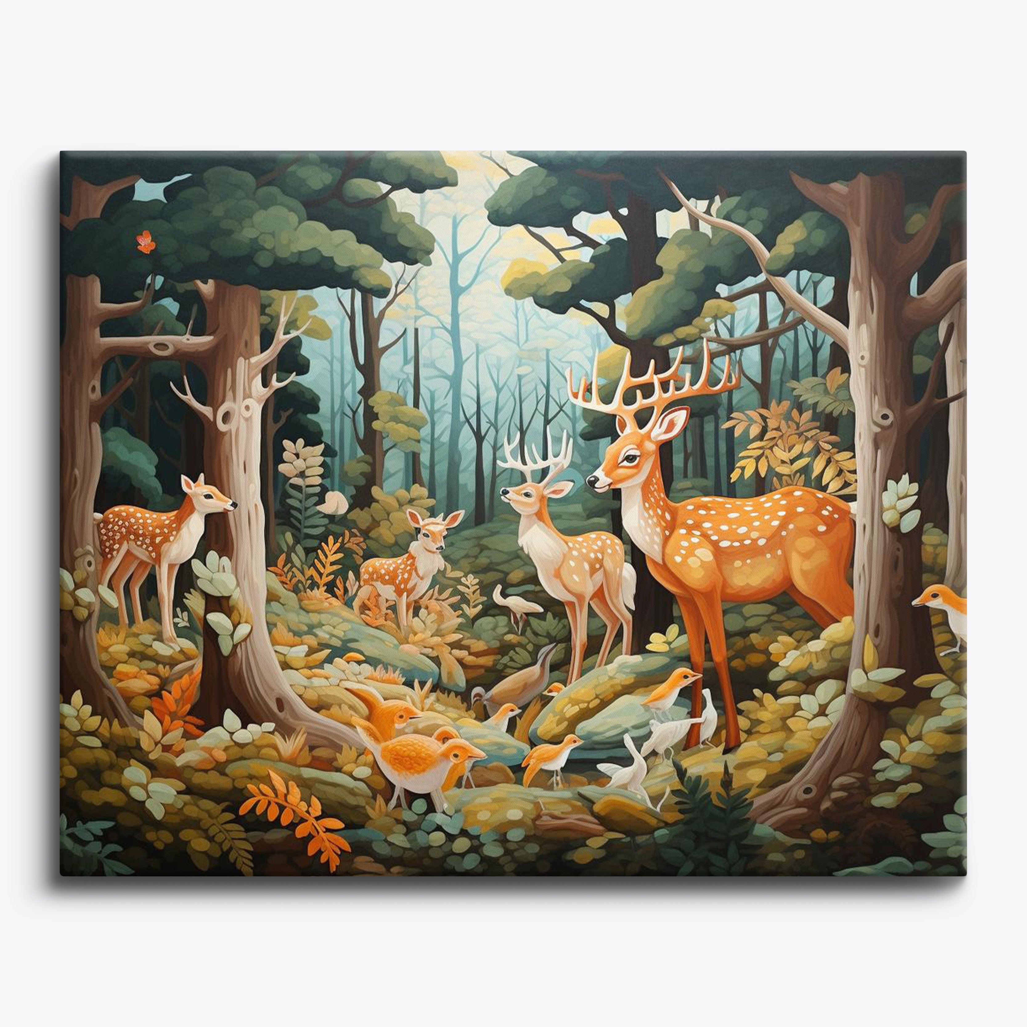 Studio Sensations Mystic Animals Canvas Painting Kit