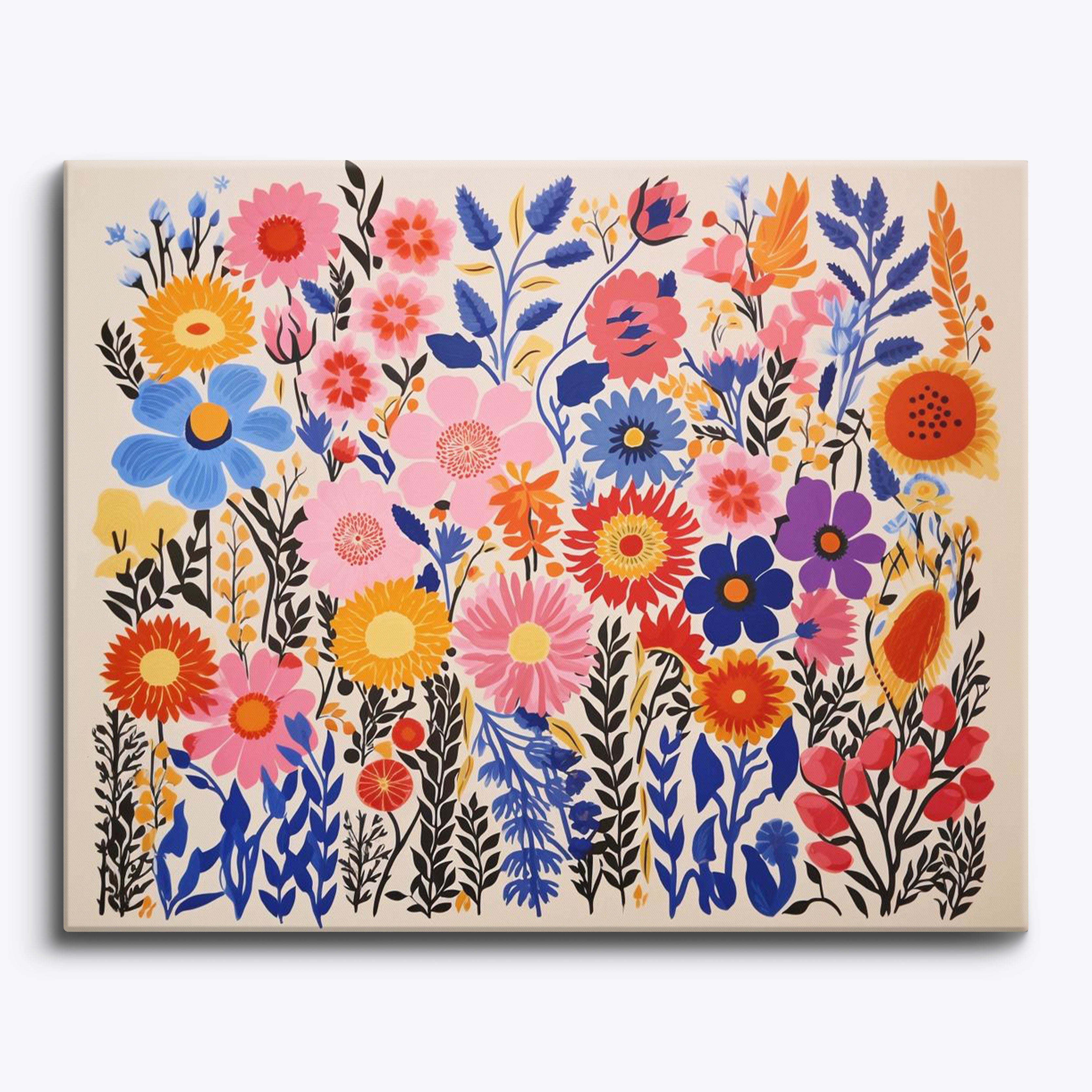 Paper Blooms No Frame / 24 colors