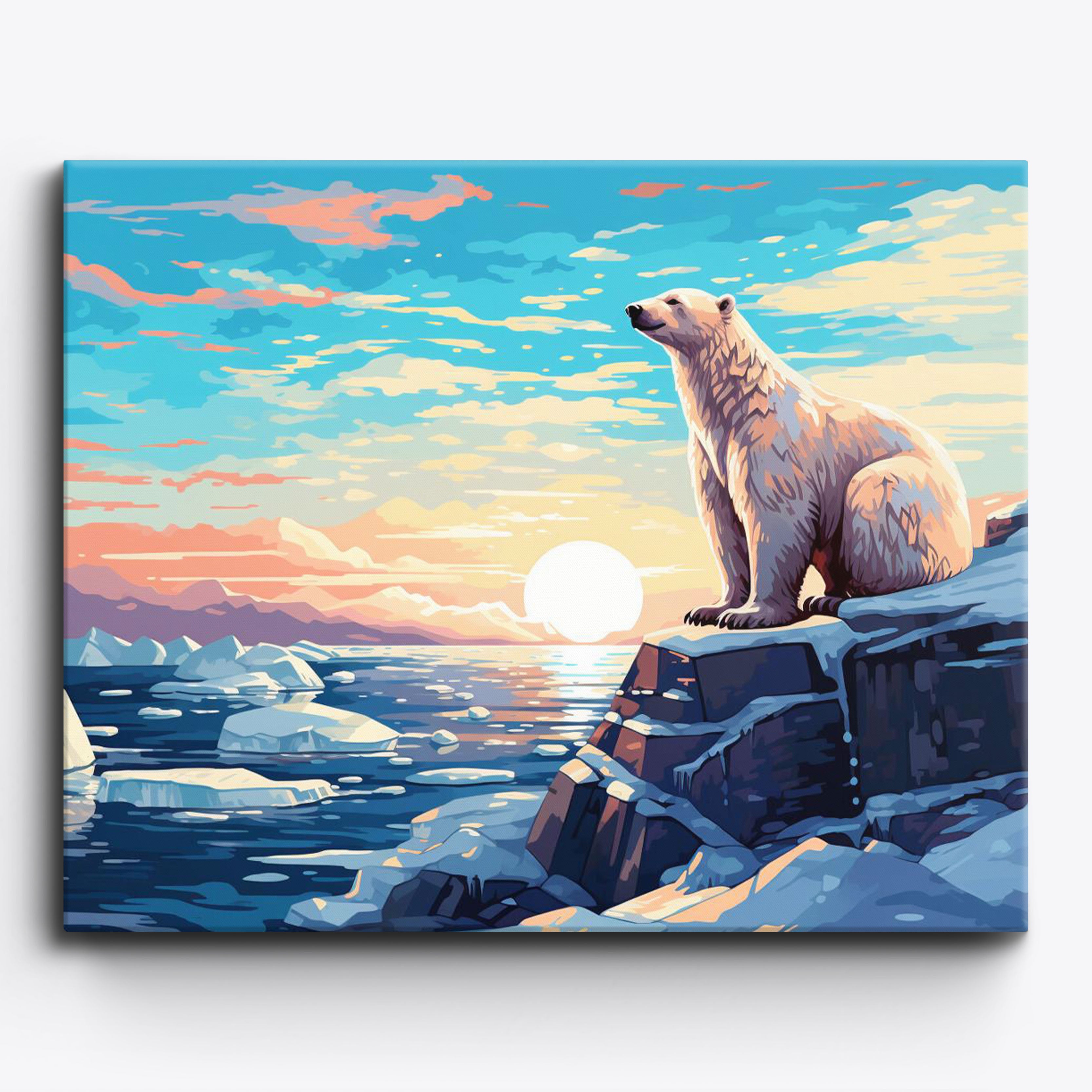 Polar Bear Expanse No Frame