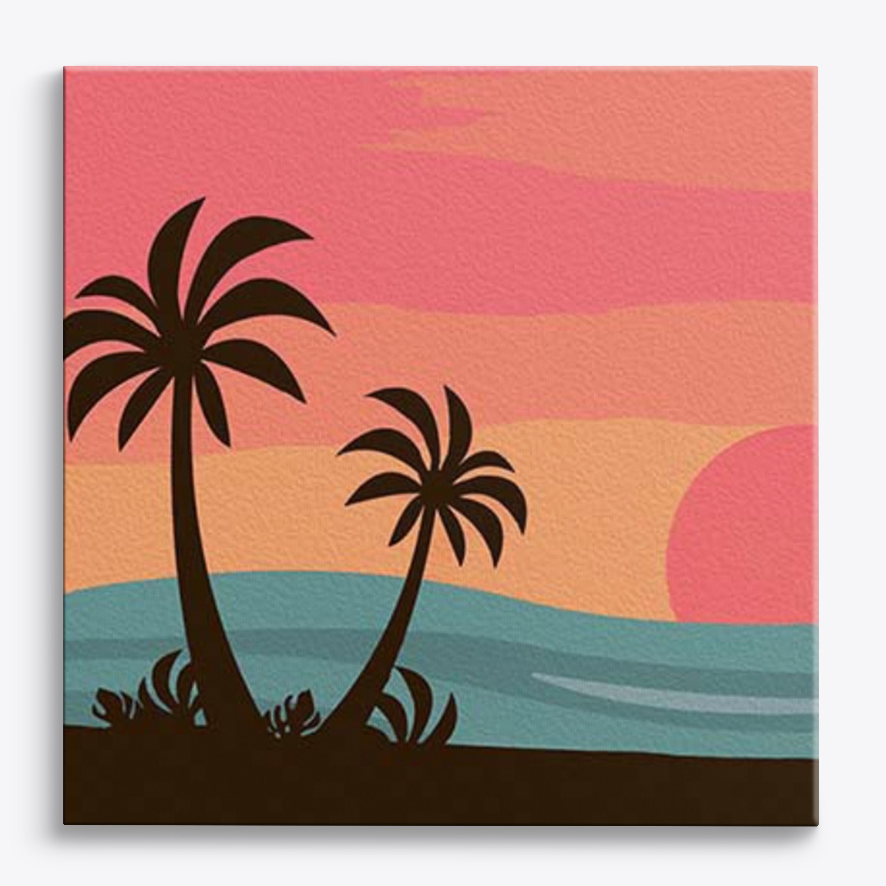 Abstract Tropical Sunset Mini Kit