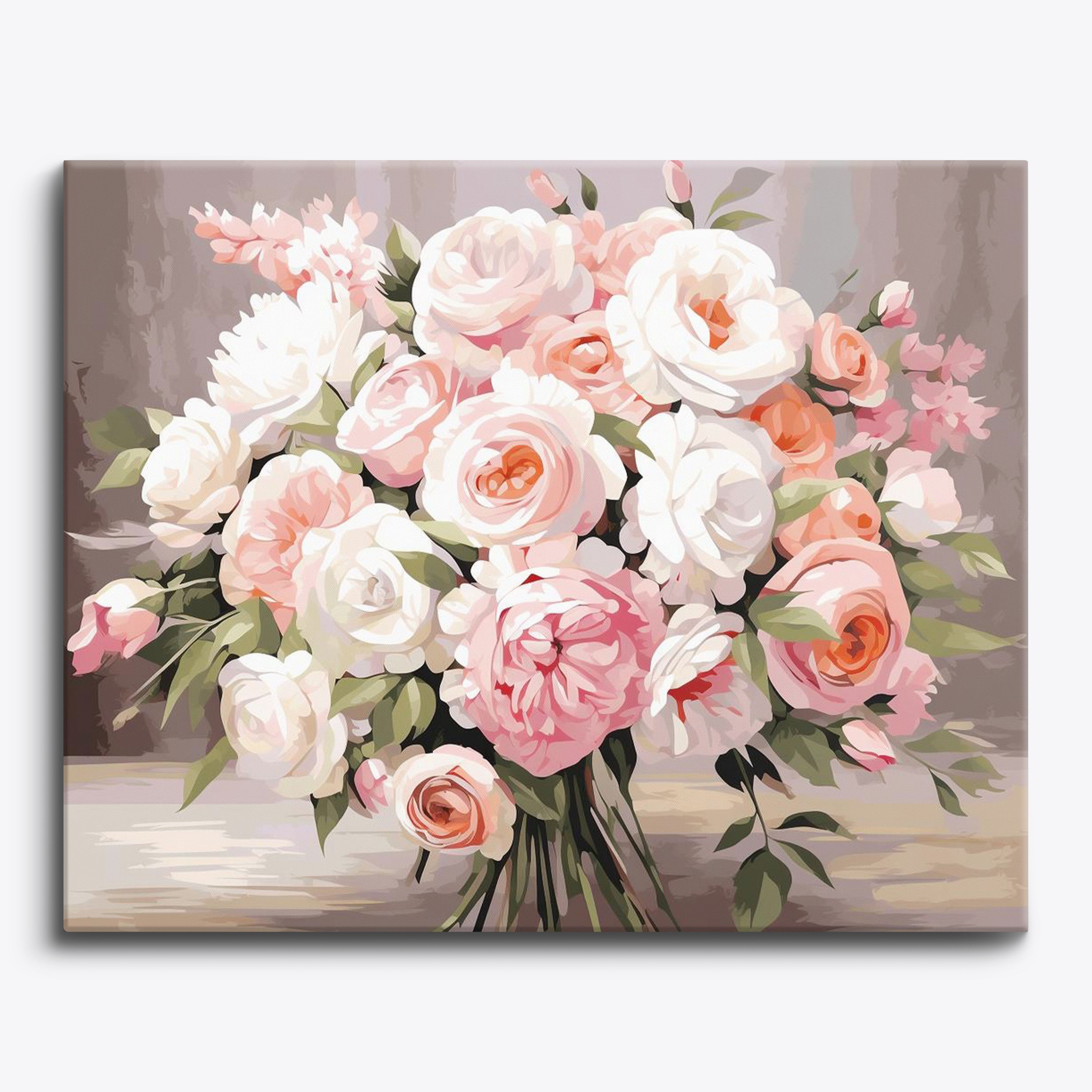 Rose Bouquet No Frame / 24 colors