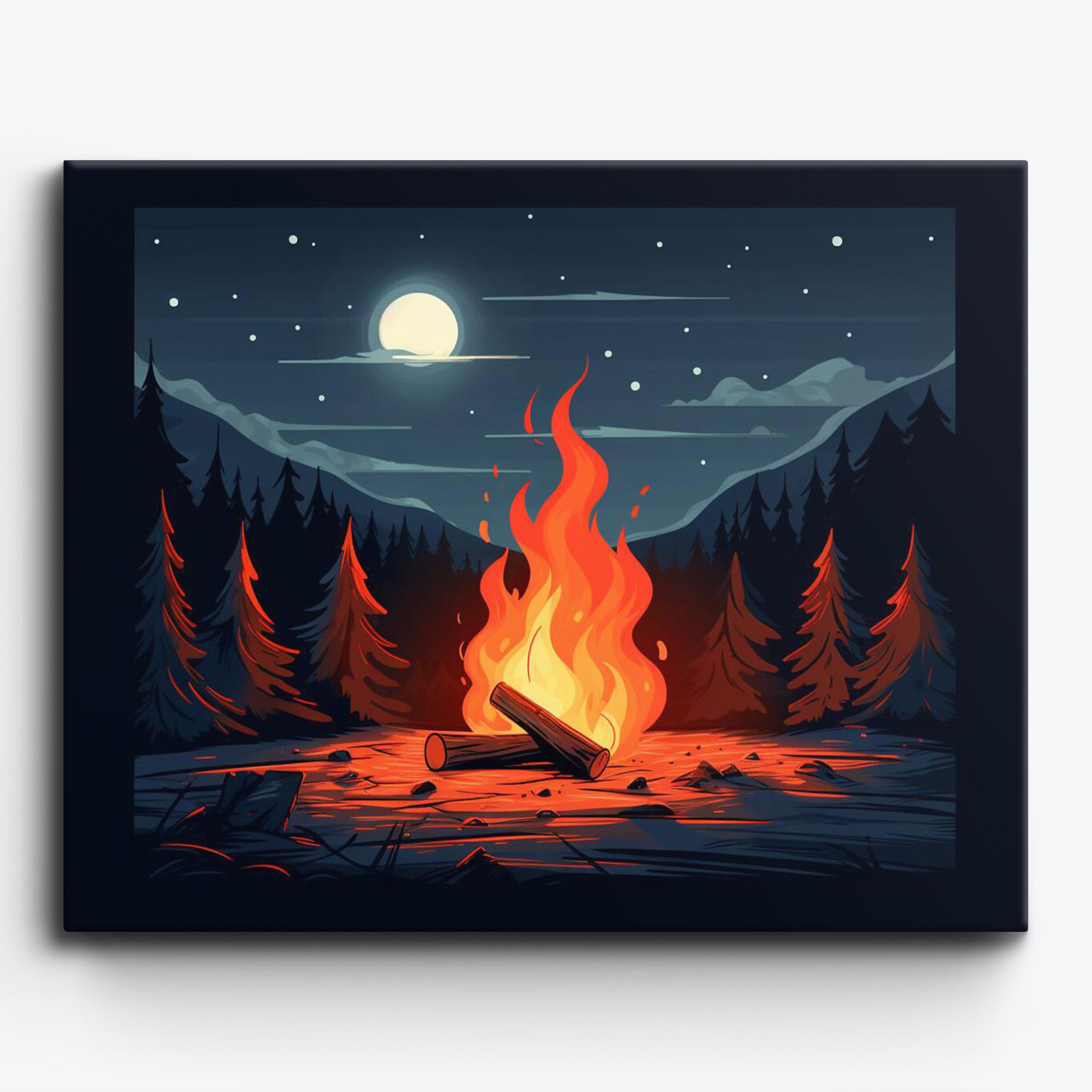 Simplified Campfire No Frame