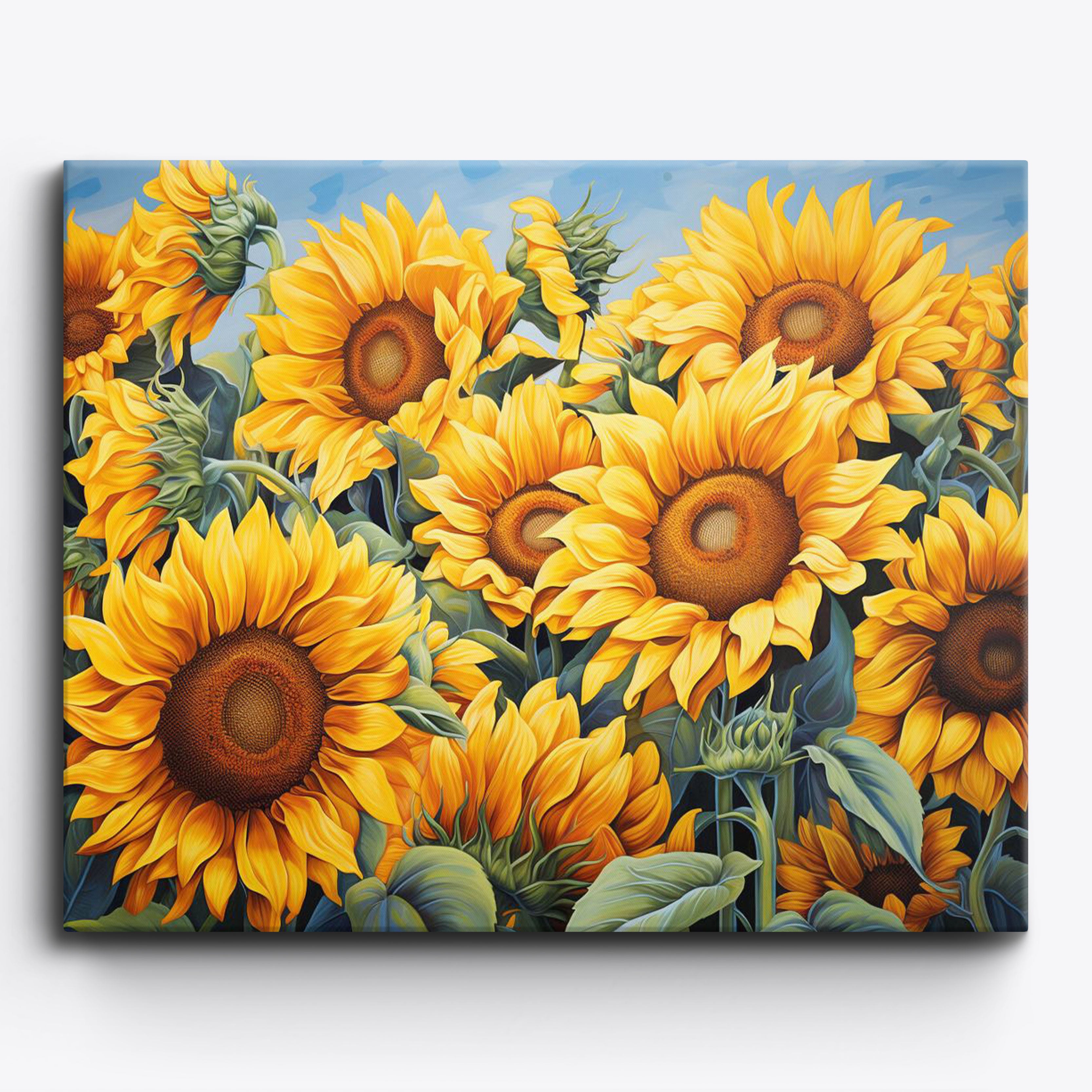 Sunflower Embrace No Frame