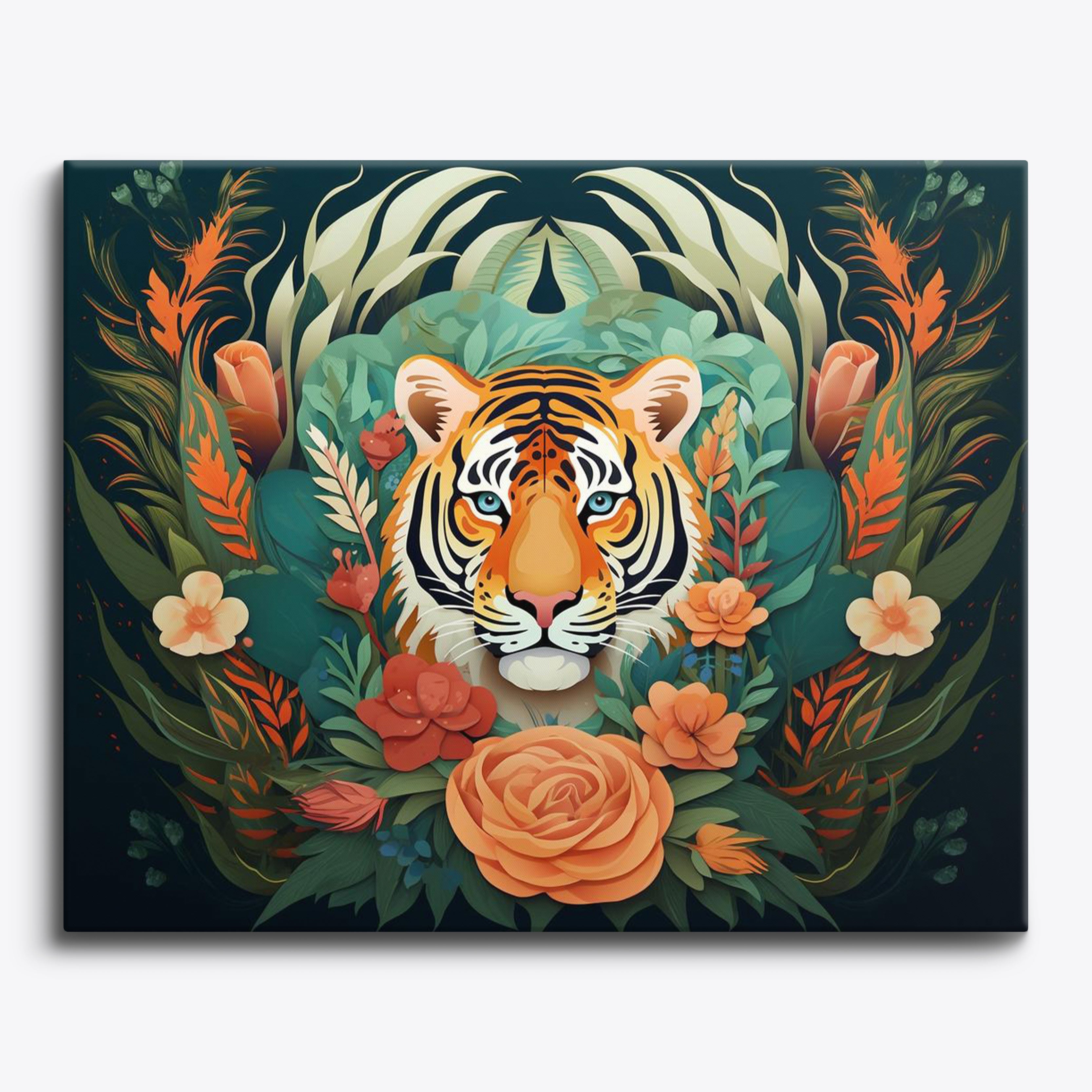 Tiger Mosaic No Frame / 24 colors