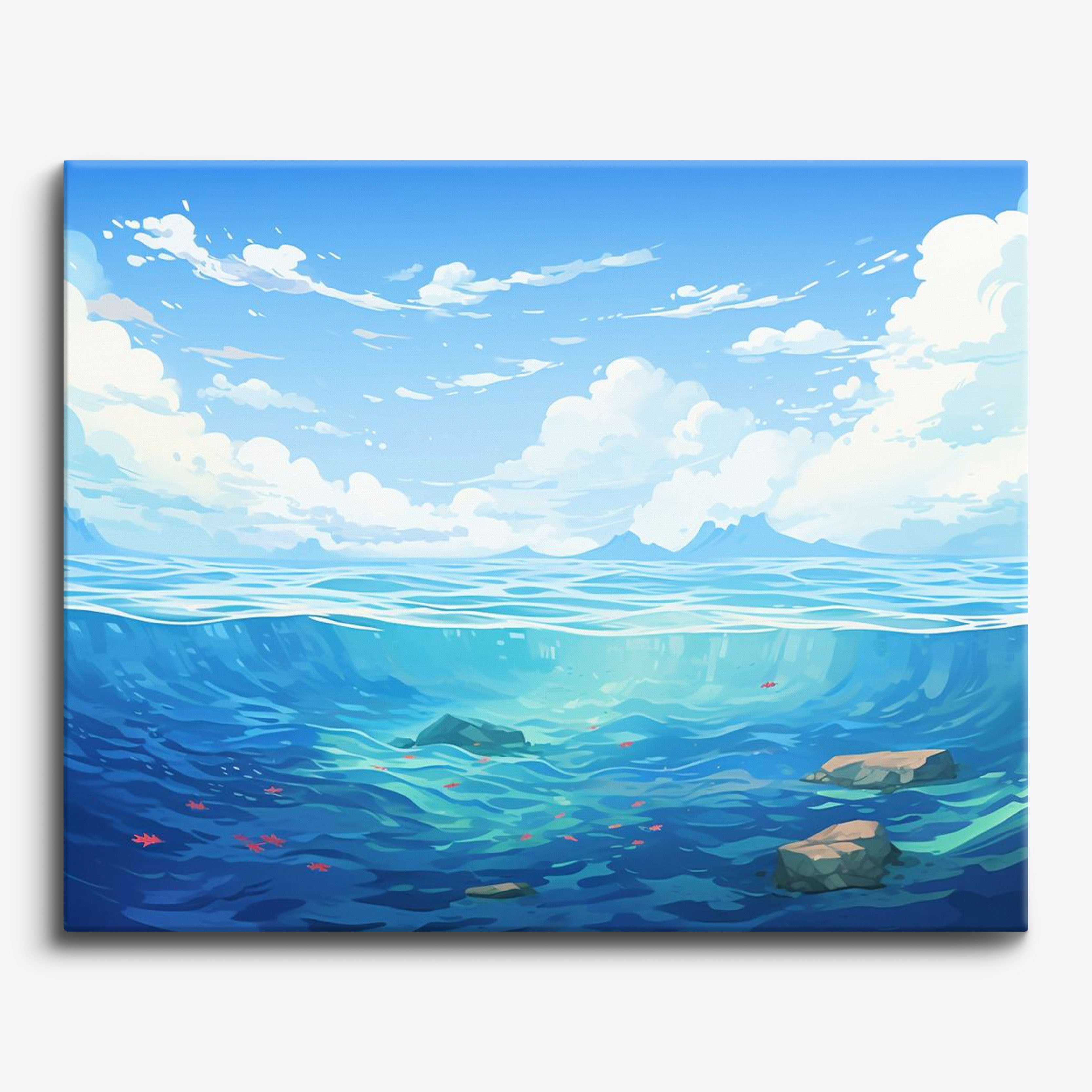 Tranquil Waters No Frame / 24 colors