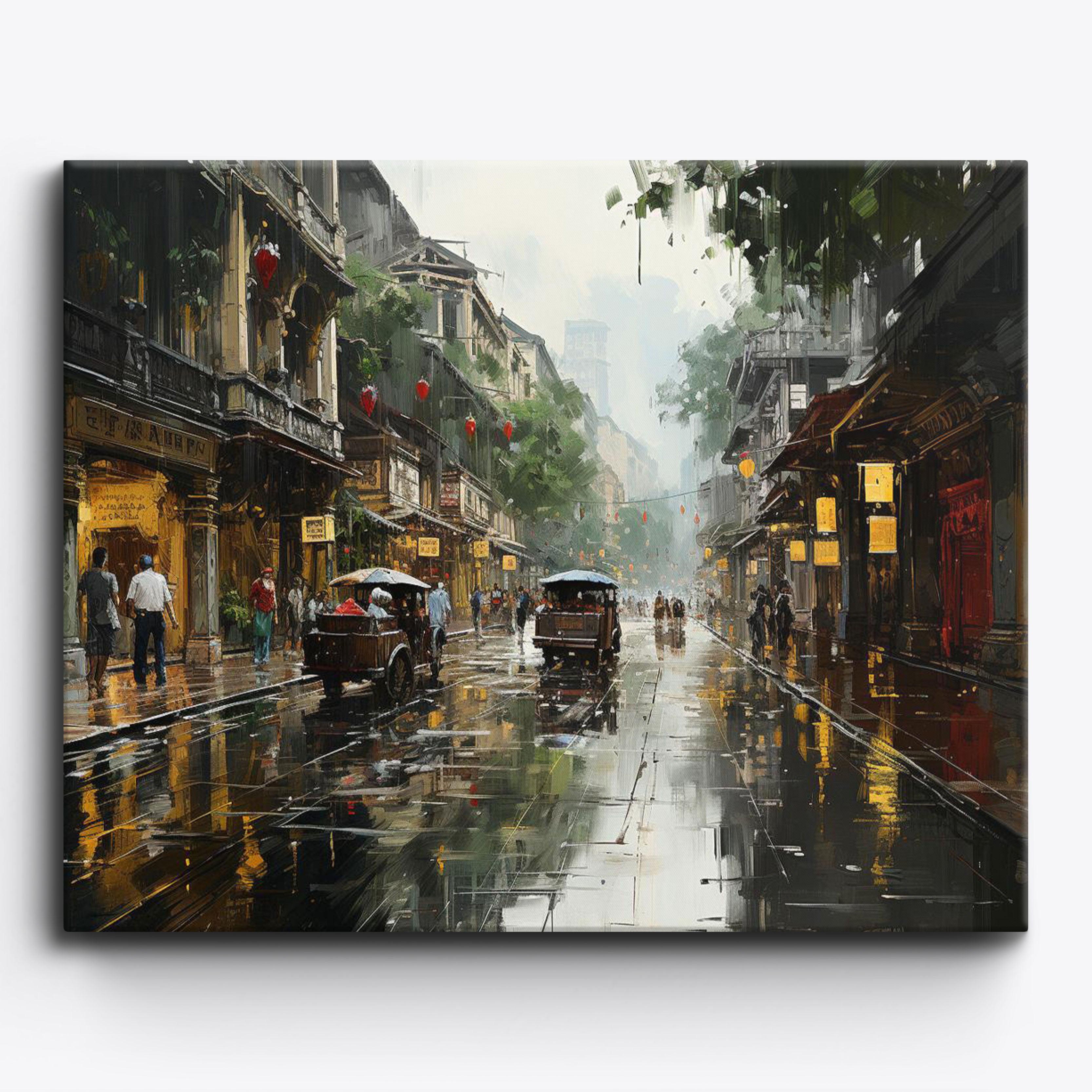 Vietnam Raining No Frame