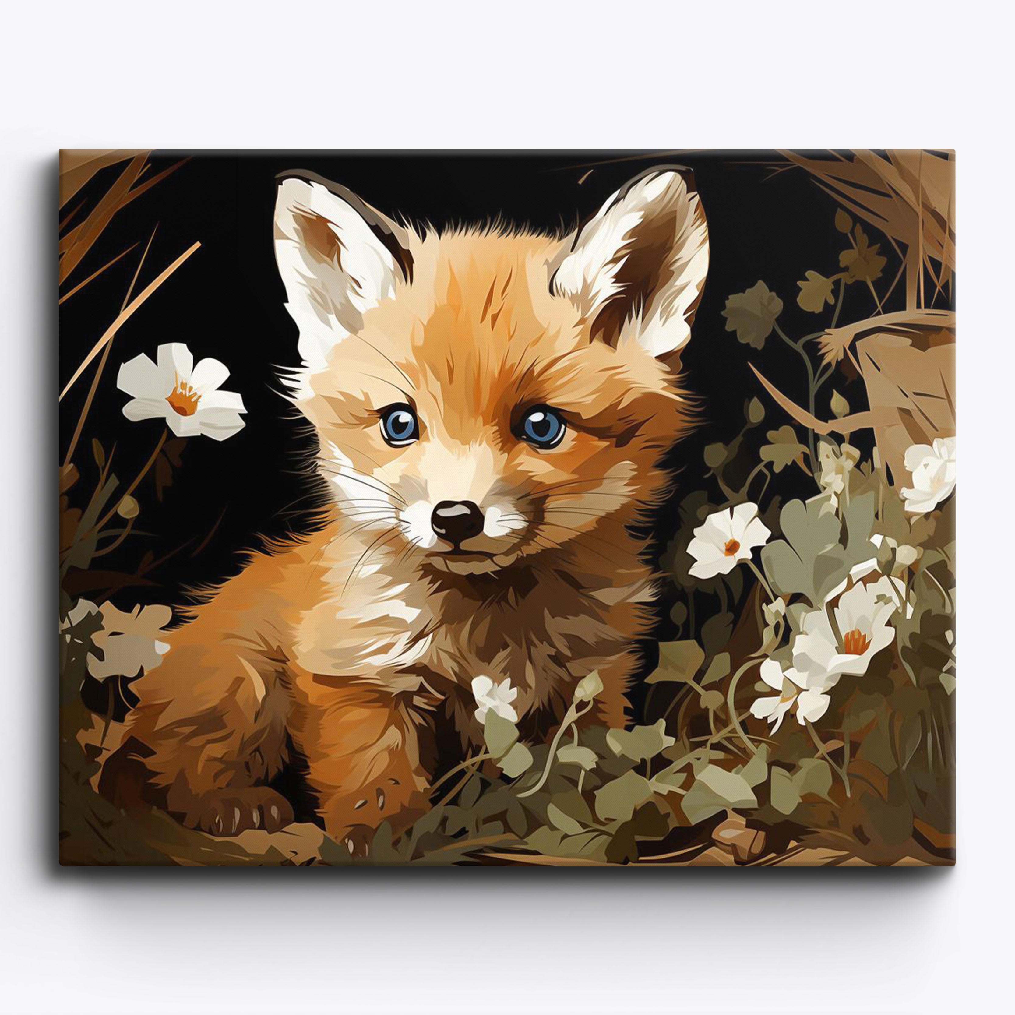Whimsical Fox Haven No Frame