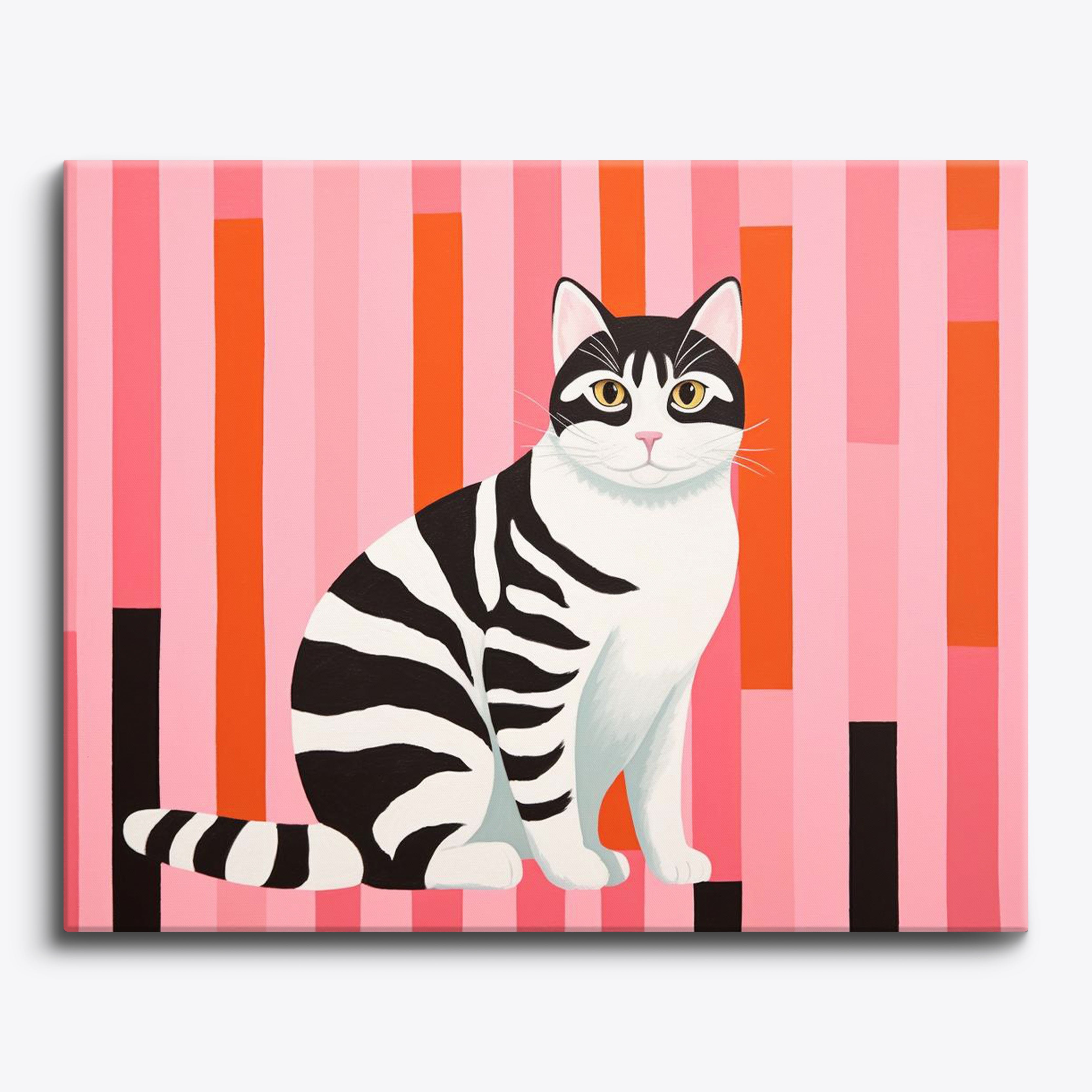 Whimsical Whiskers No Frame / 24 colors