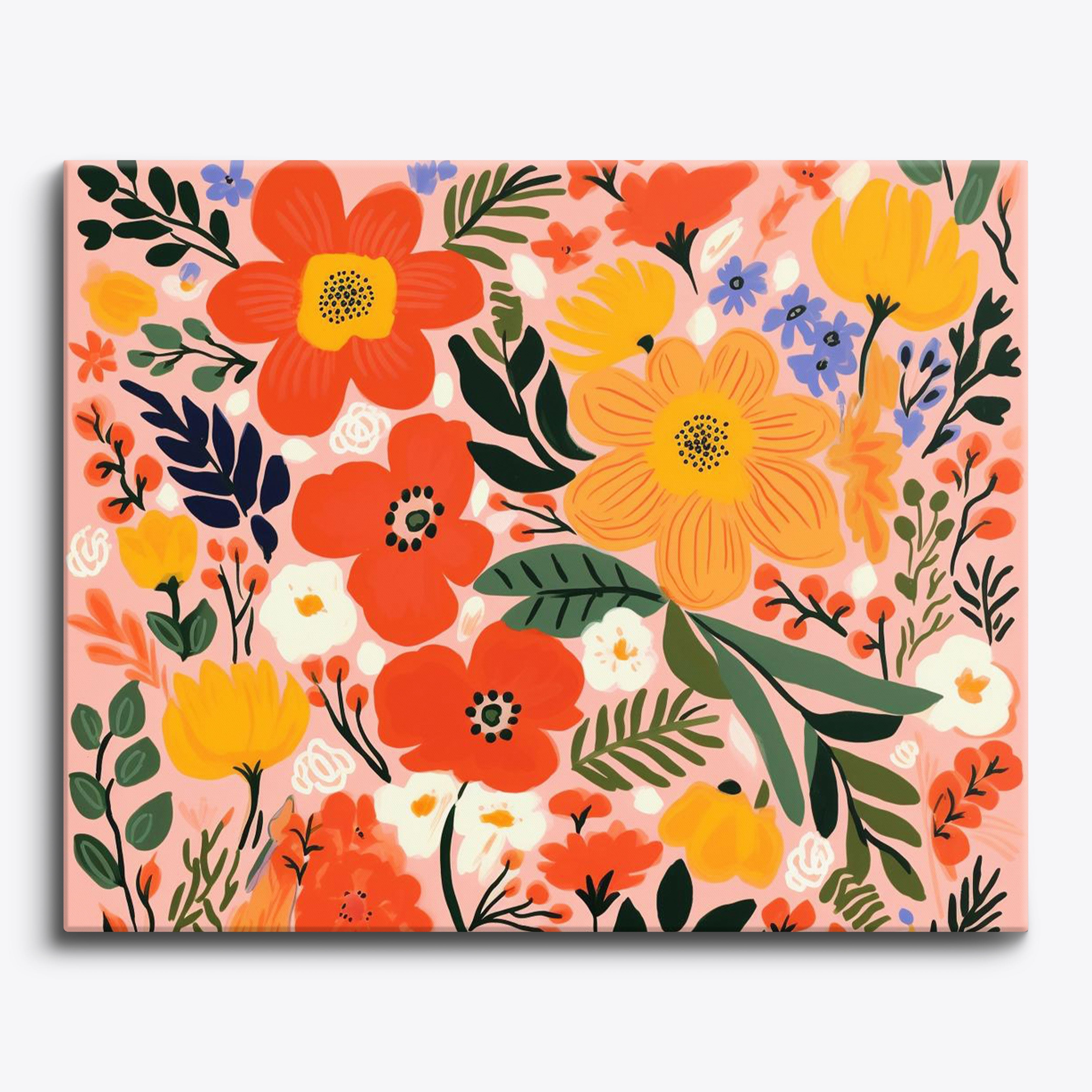 Wild Floral Fusion No Frame / 24 colors