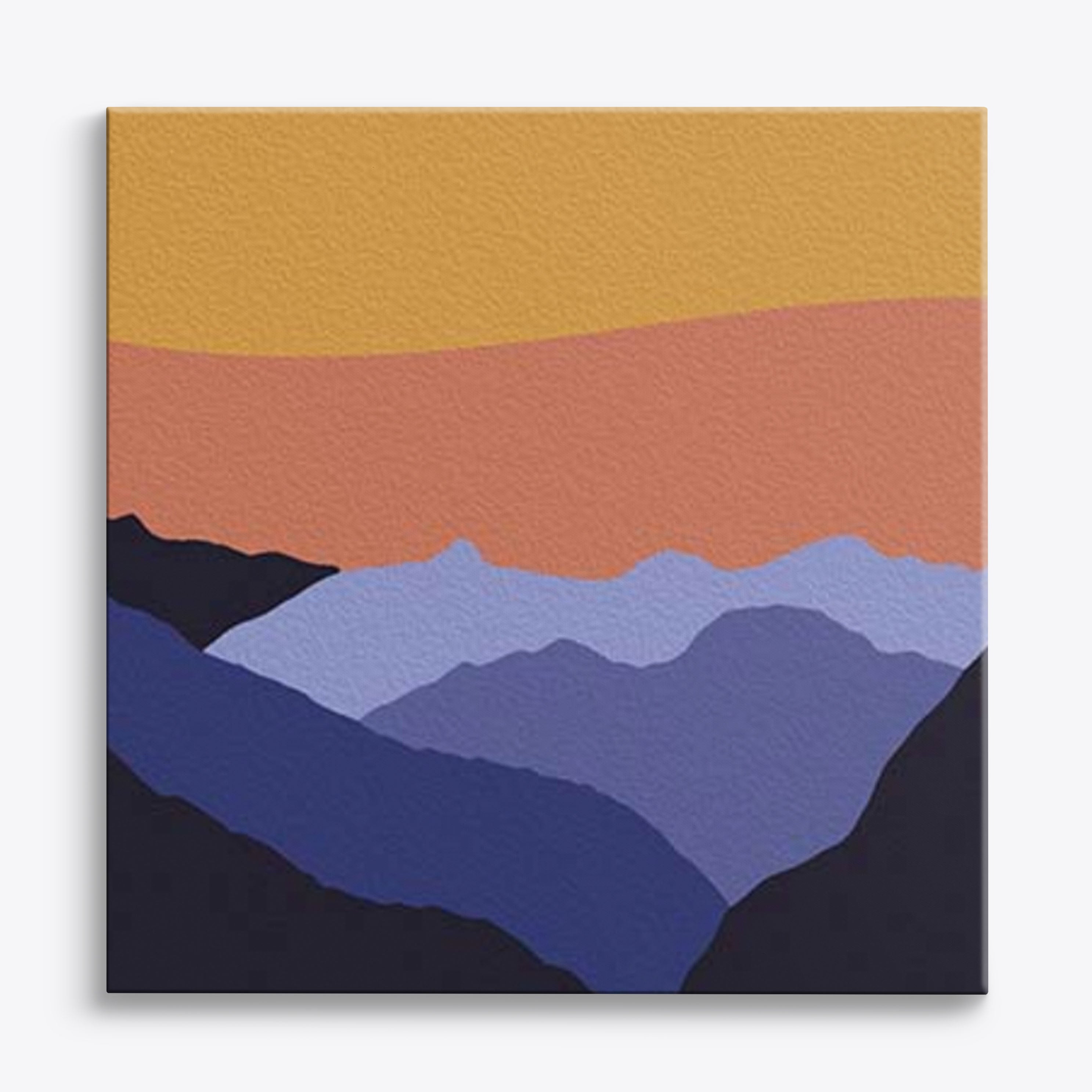 Abstract Mountain Collage Mini Kit