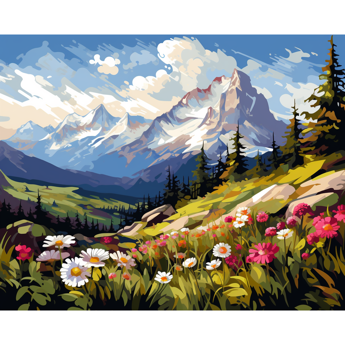 Alpine Blossoms