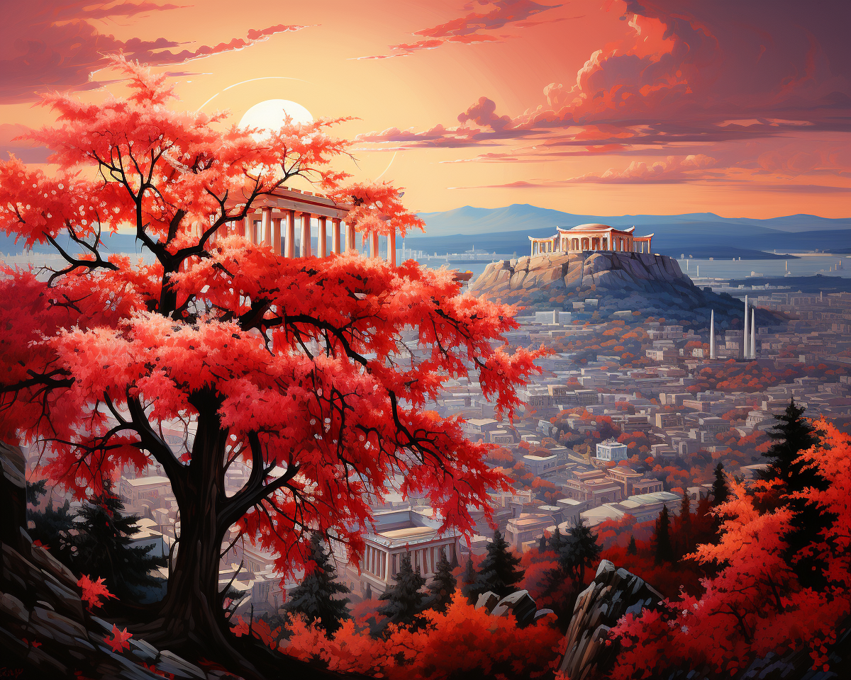 Athenian Crimson