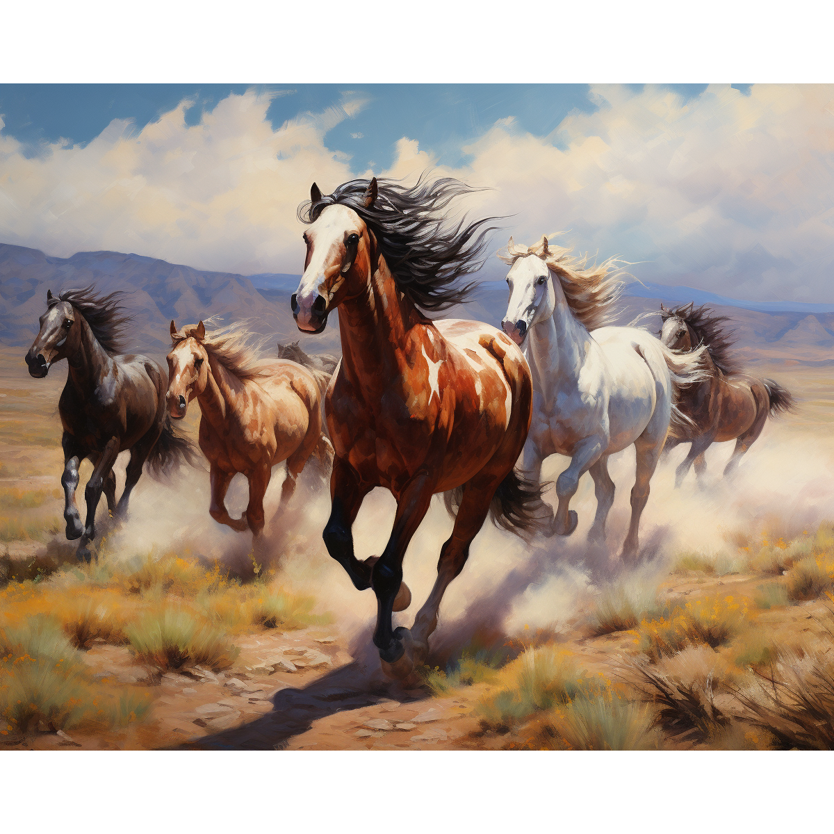 Desert Horse Gallop