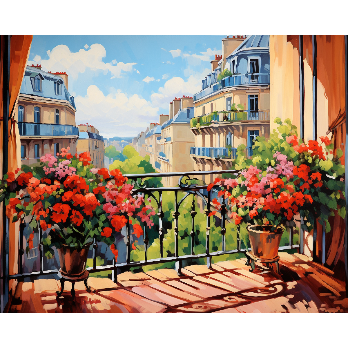 Floral Balcony