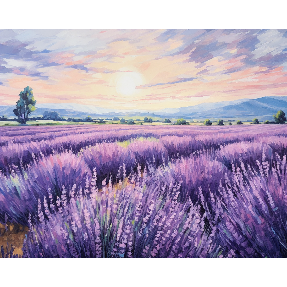 Paint by number Purple lavender DIY Digital Painting Canvas for Adults  Beginner with Paint Brushes and Acrylic Pigment Home Wall Decoration - 16 x  20 inch Without Frame : : Home & Kitchen